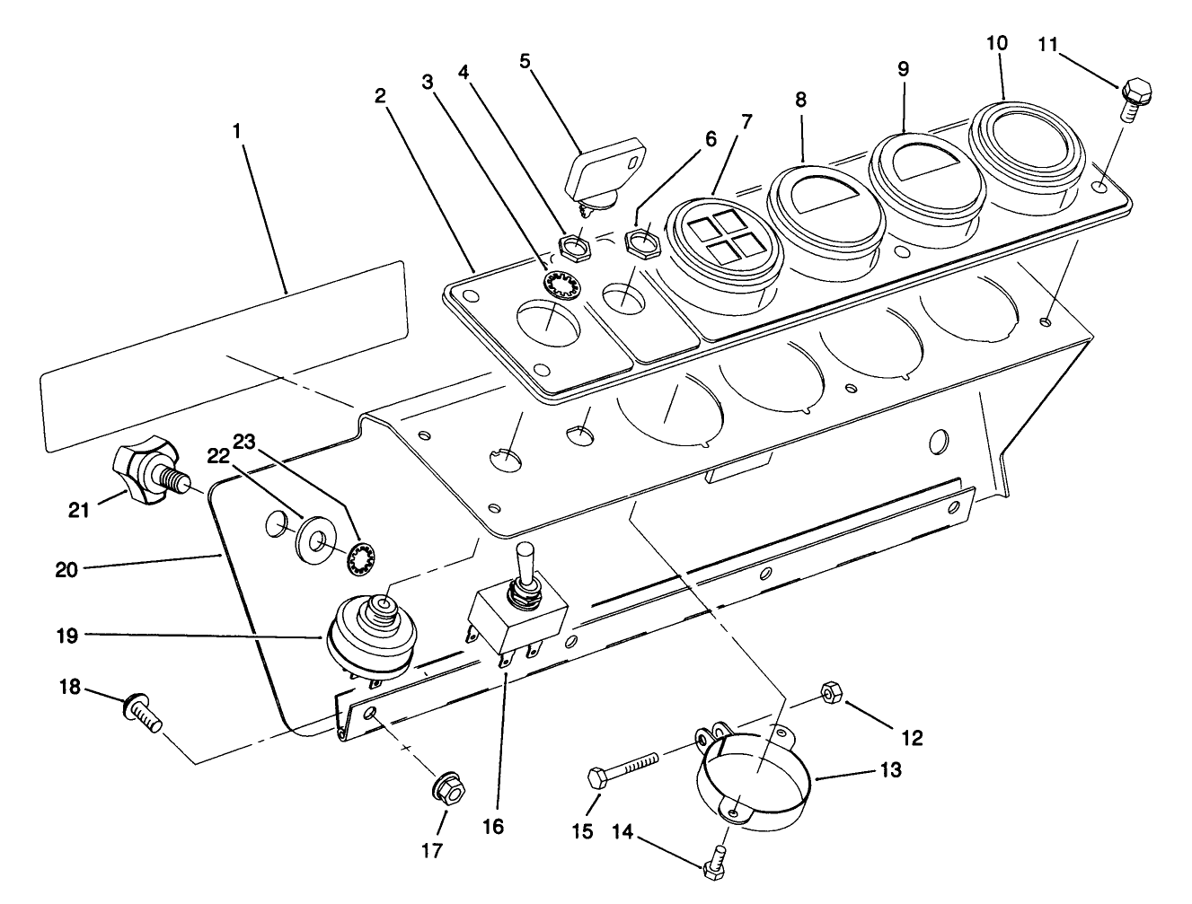Gage Panel Assembly