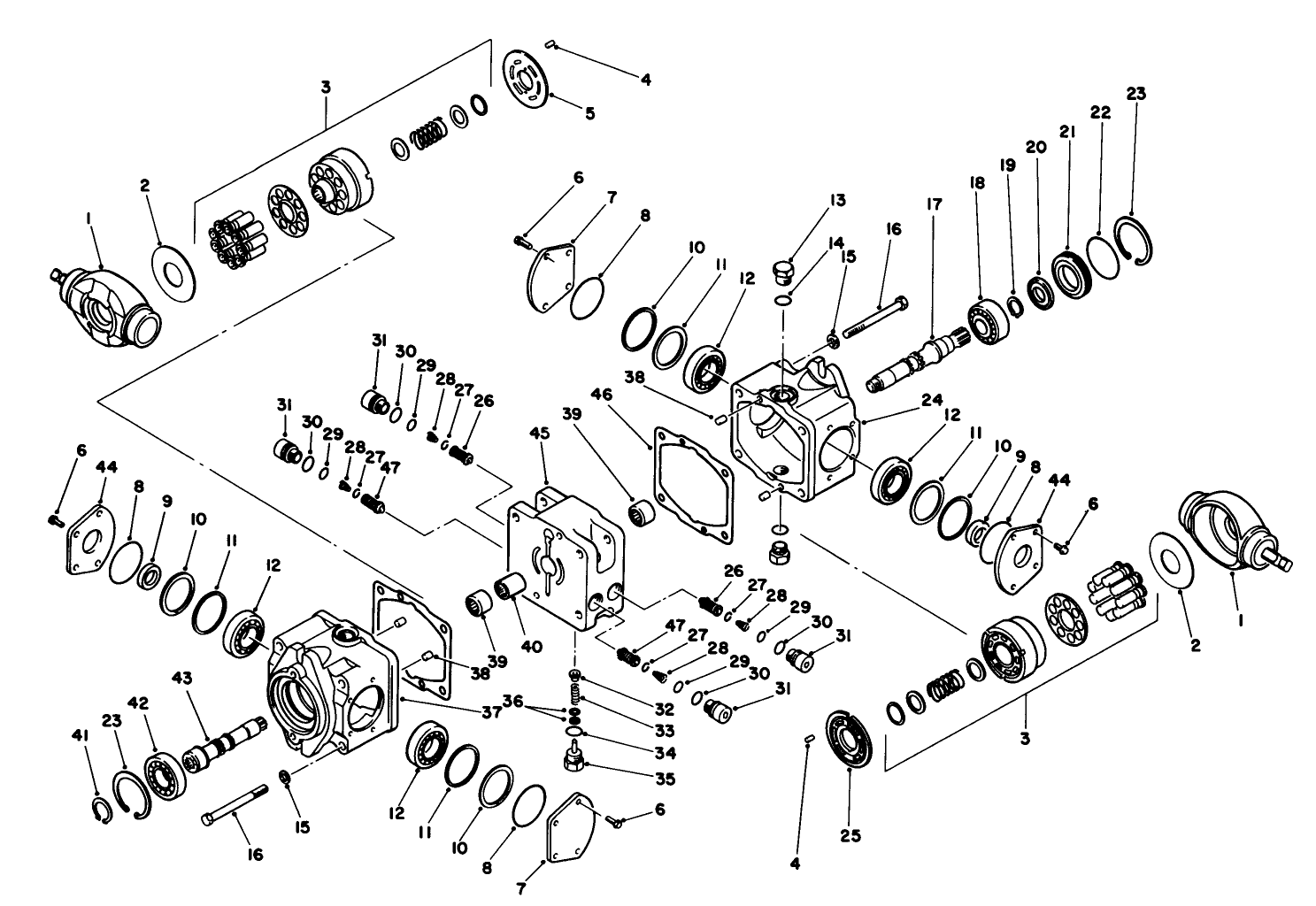Tandem Pump Assembly No. 82-5100