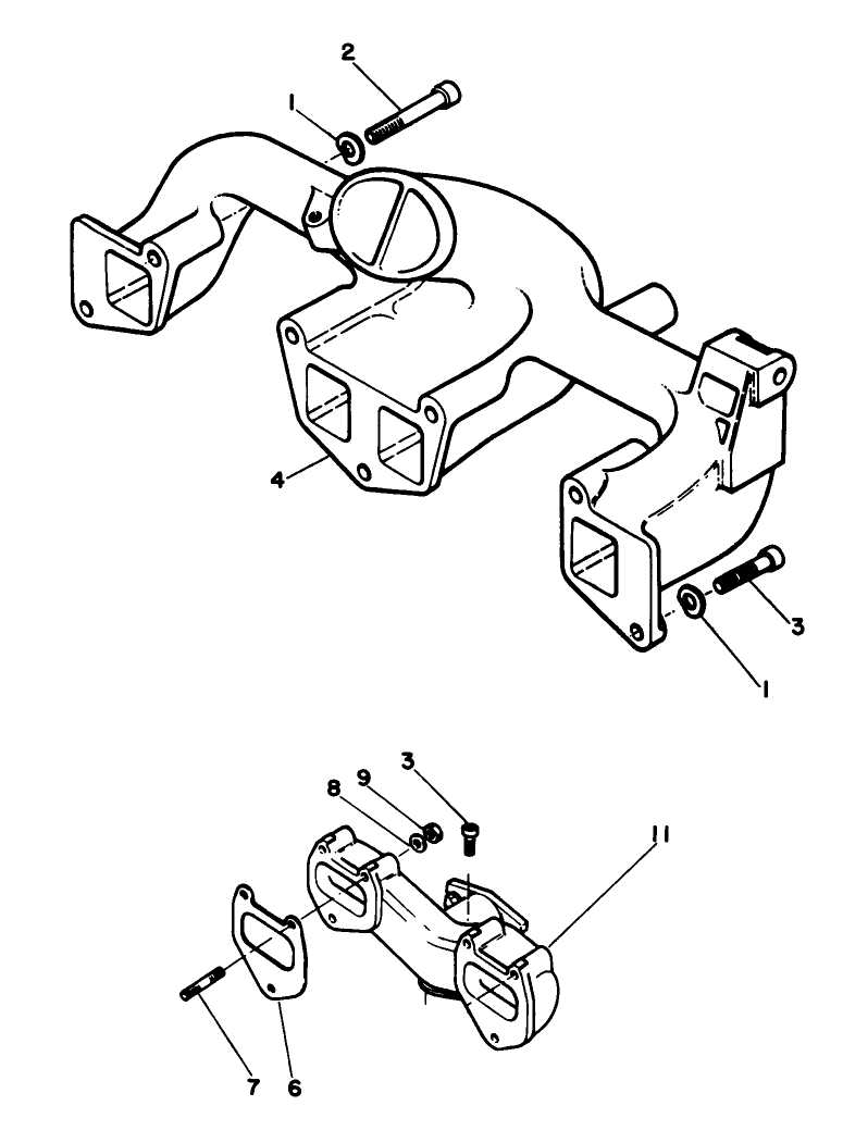 Intake & Exhaust Manifold Assembly