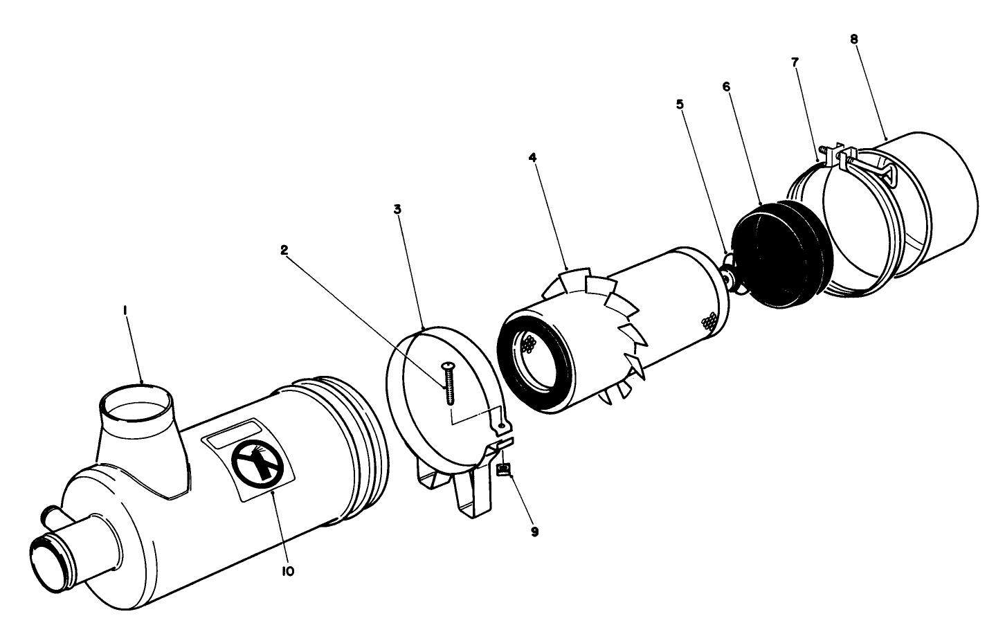 Air Cleaner No. 74-6000