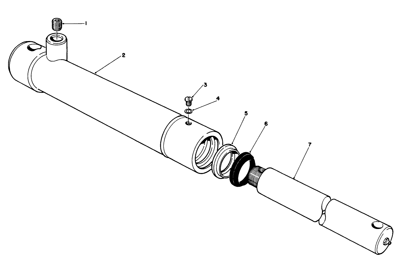Hydraulic Cylinder No. 74-3460