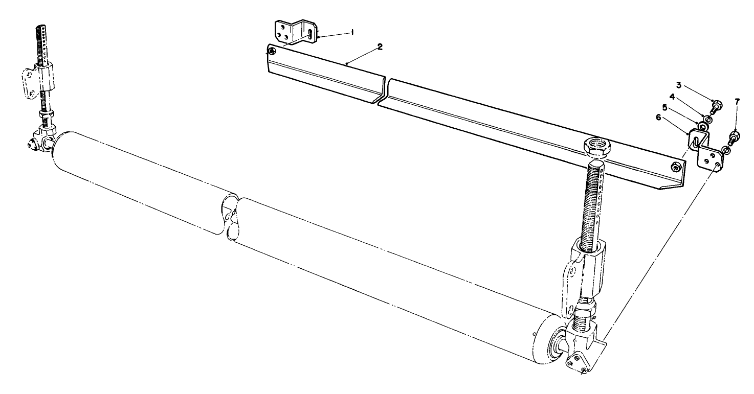 Rear Roller Scraper No. 59-6090 (optional)