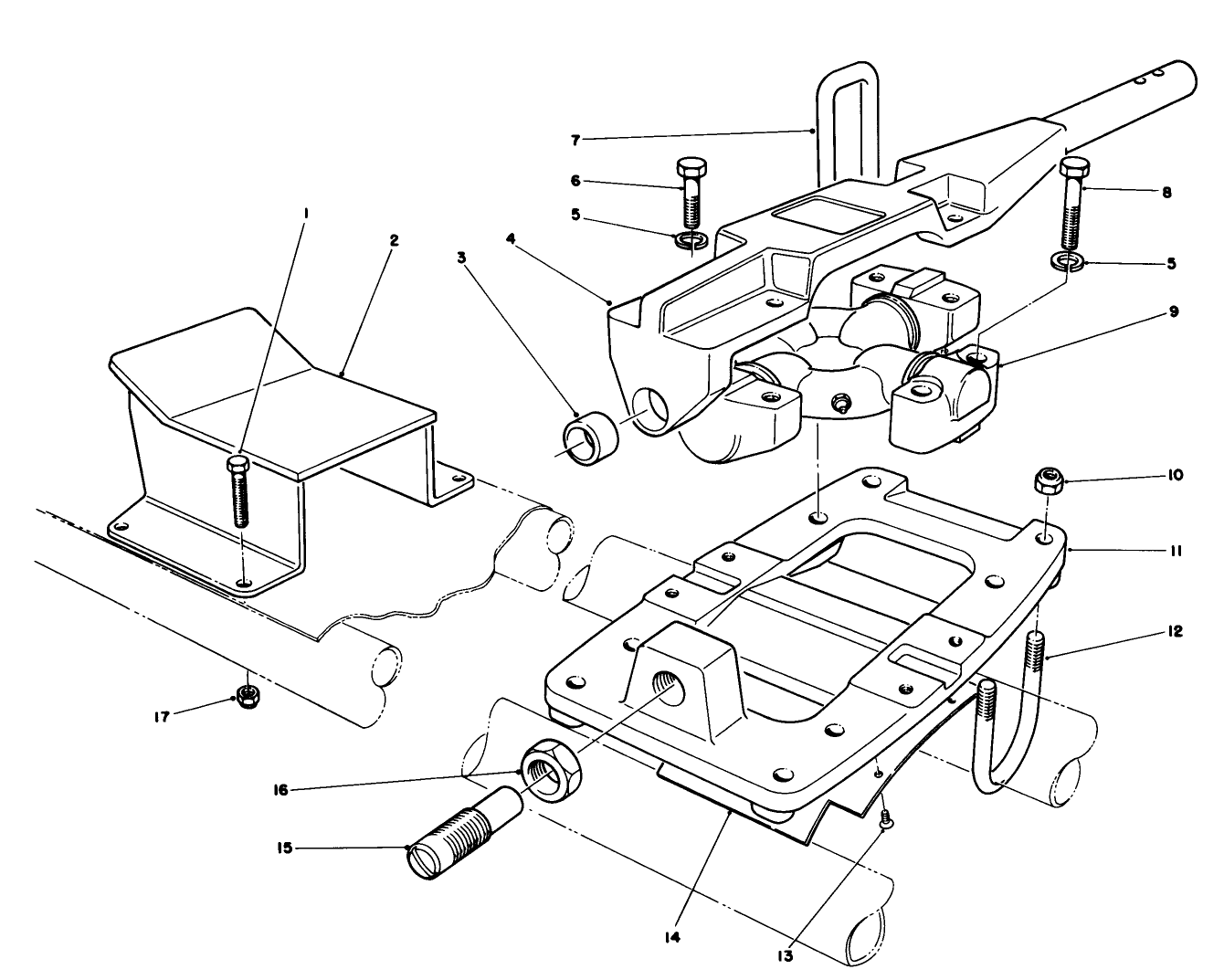Cutting Unit Flotation Kit Model No. 03640 (optional)(cutting Unit No. 2 (l.h.) & 3 (r.h.))