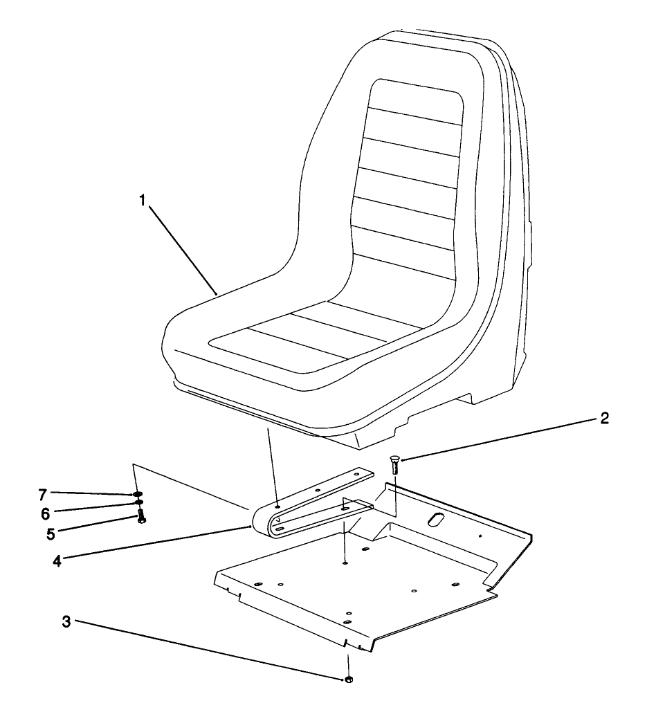 Low Seat Assembly (optional)