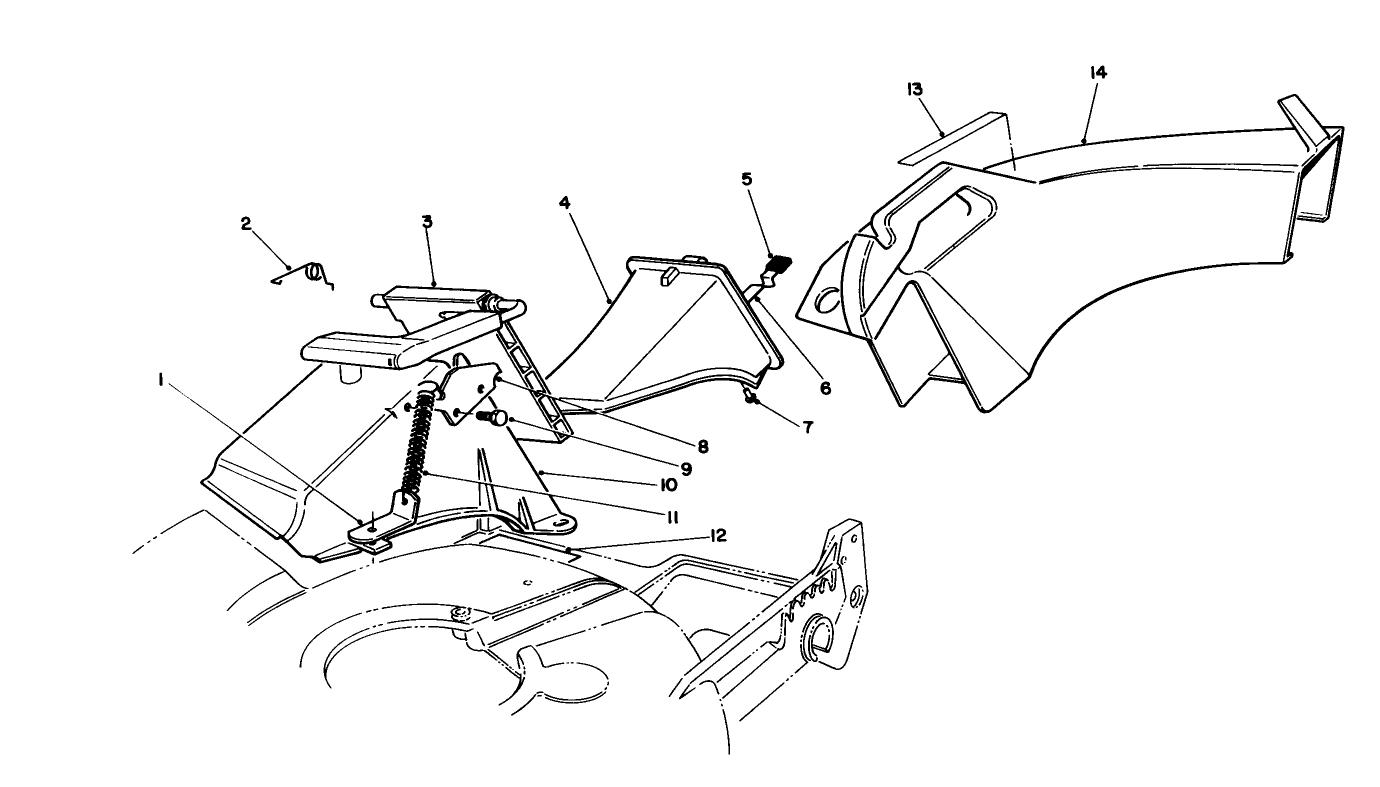 Recycler Side Discharge Kit Model No. 59189 (optional)
