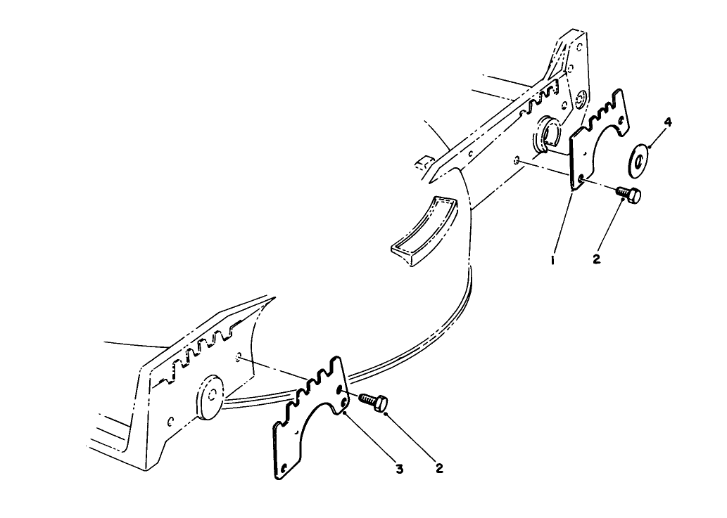 Wear Plate Model No. 49-4080 (optional)