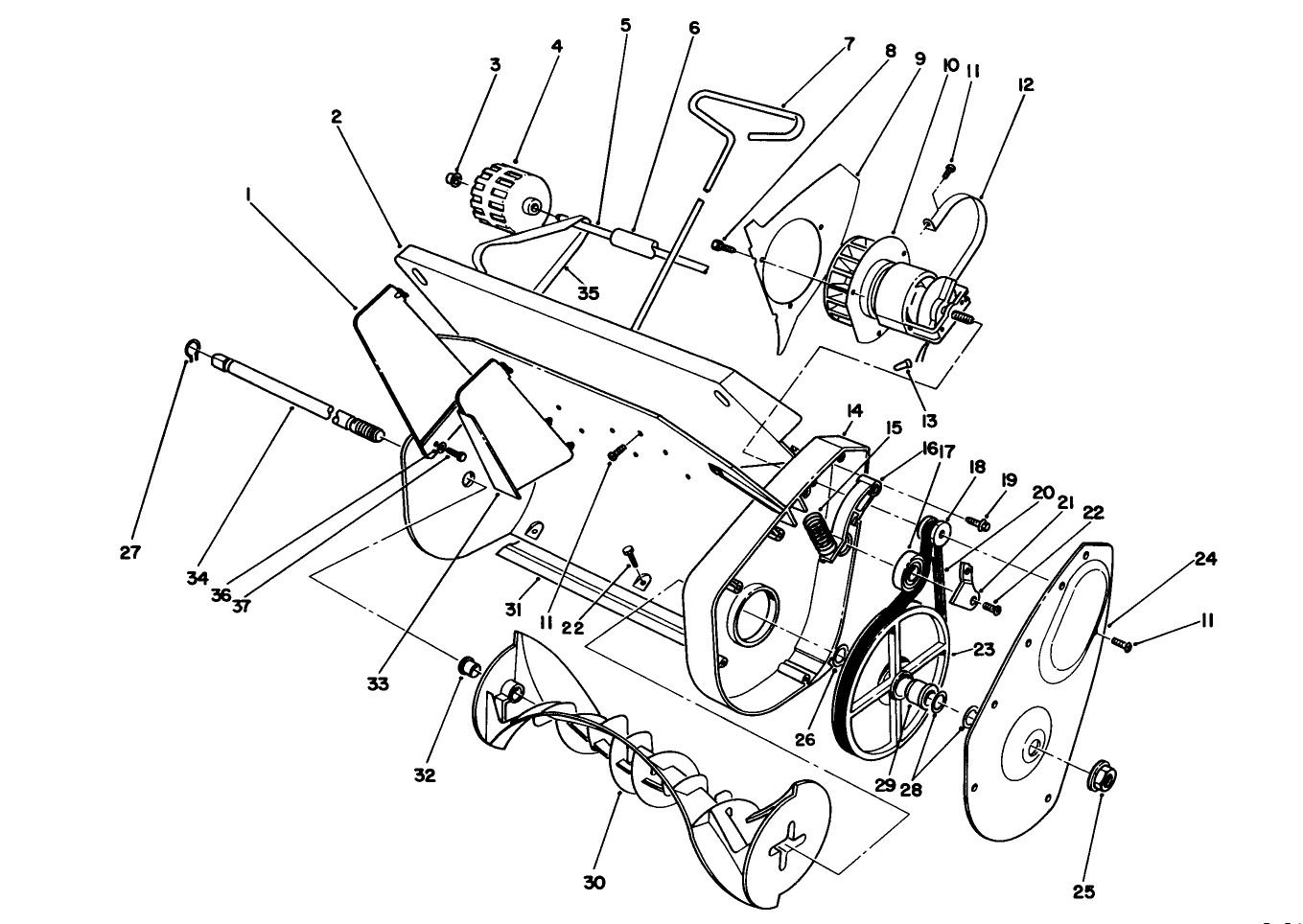 Housing & Rotor Assembly