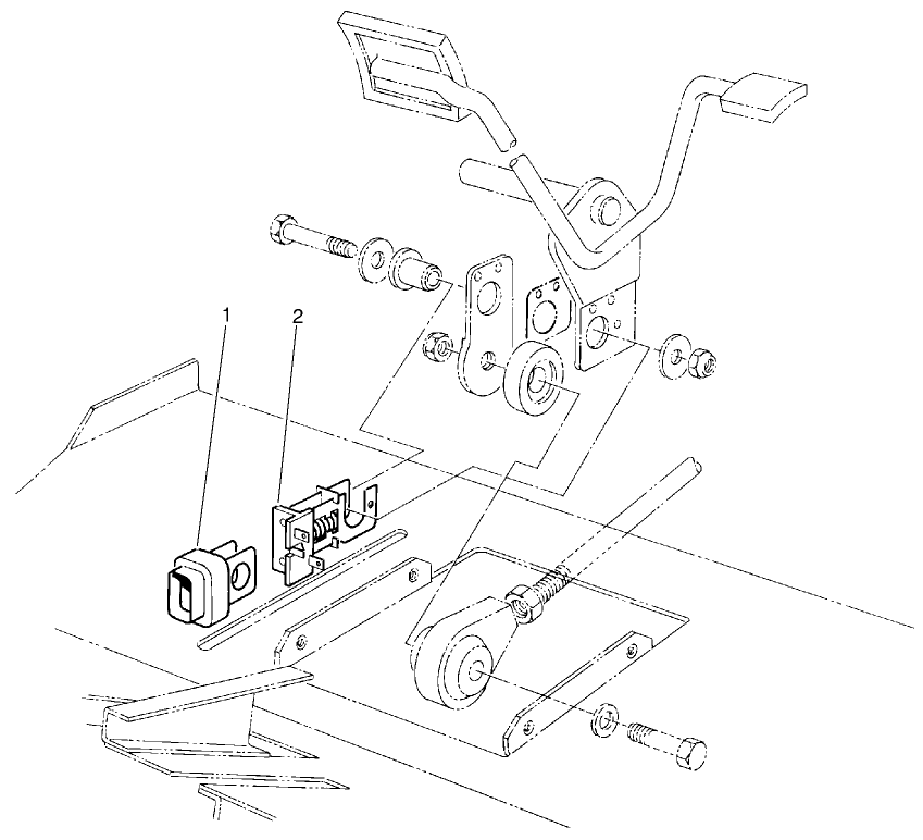 Traction Pedal Assembly