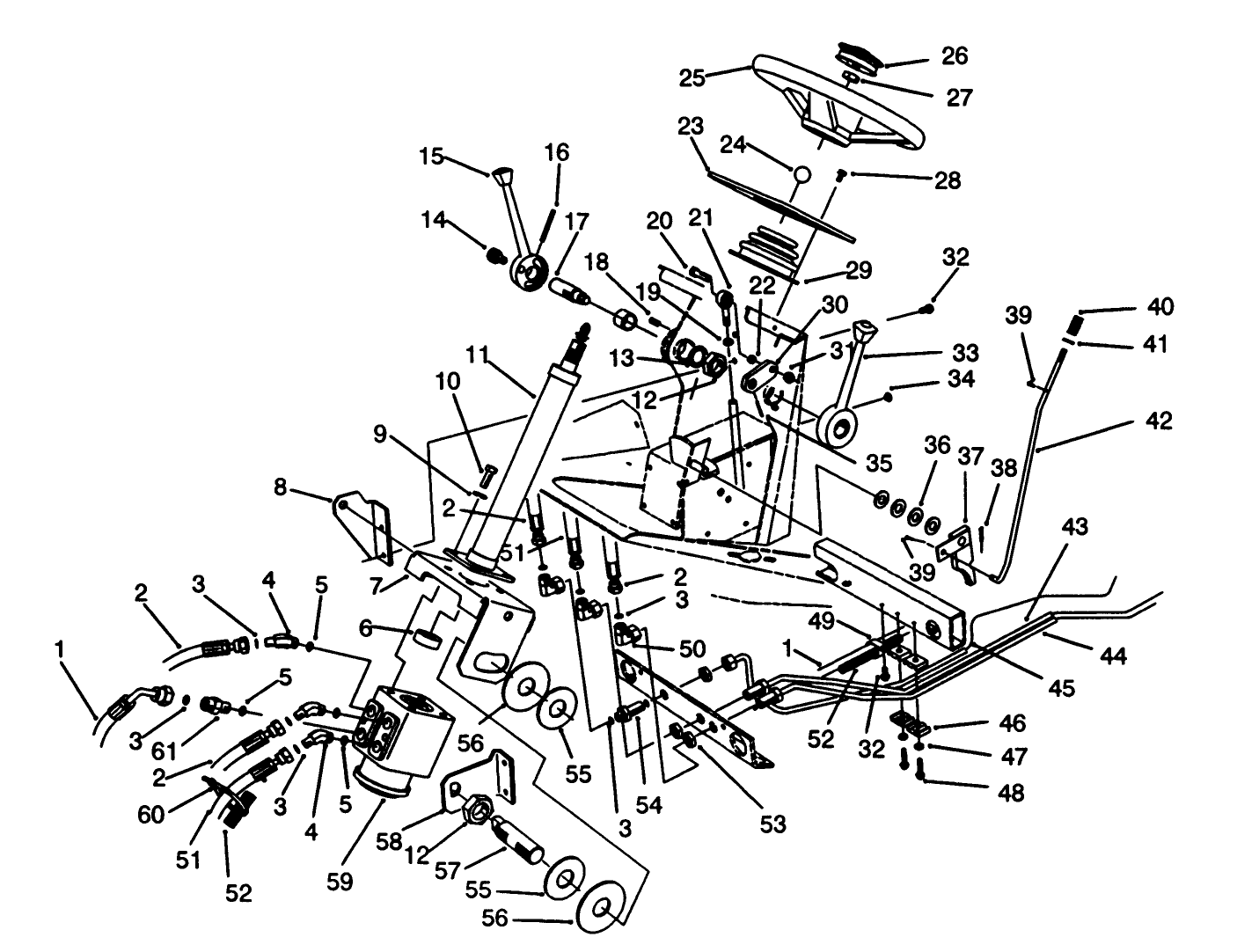 Steering Tower Assembly