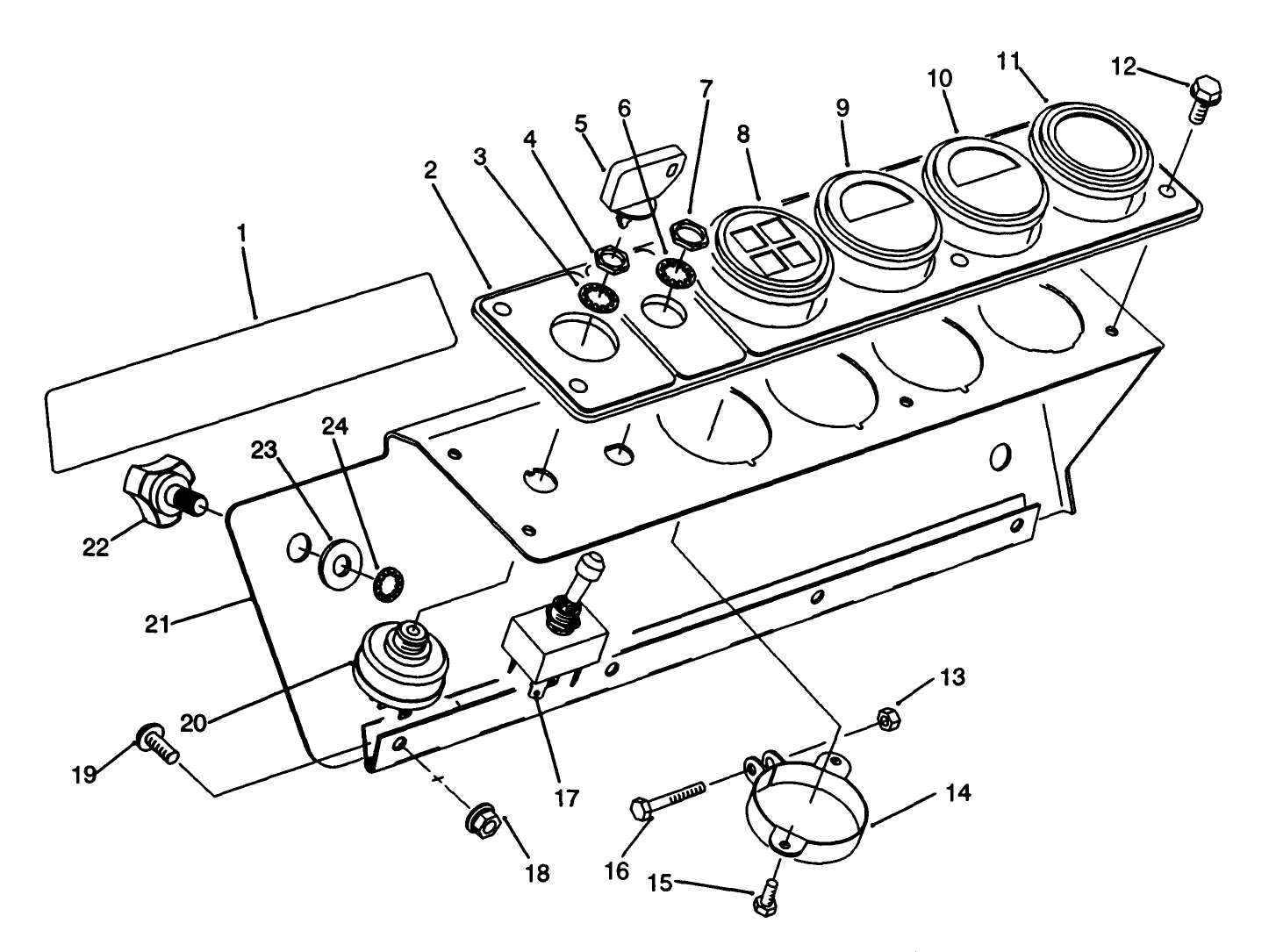 Gage Panel Assembly