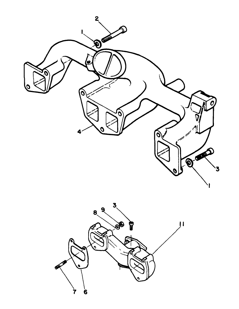 Intake & Exhaust Manifold Assembly