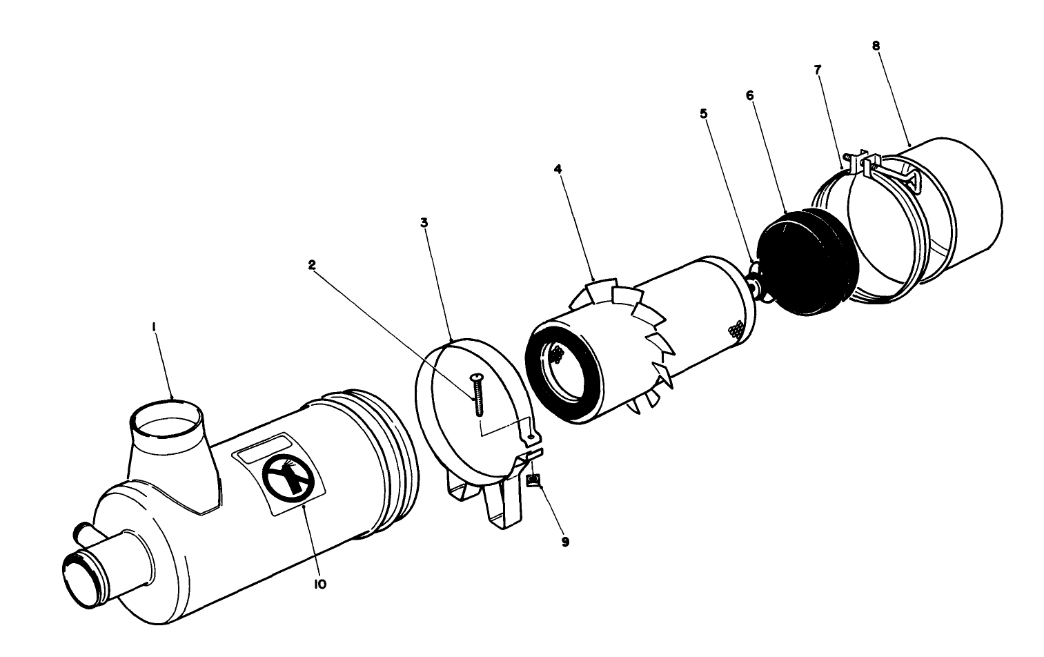 Air Cleaner No. 74-6000