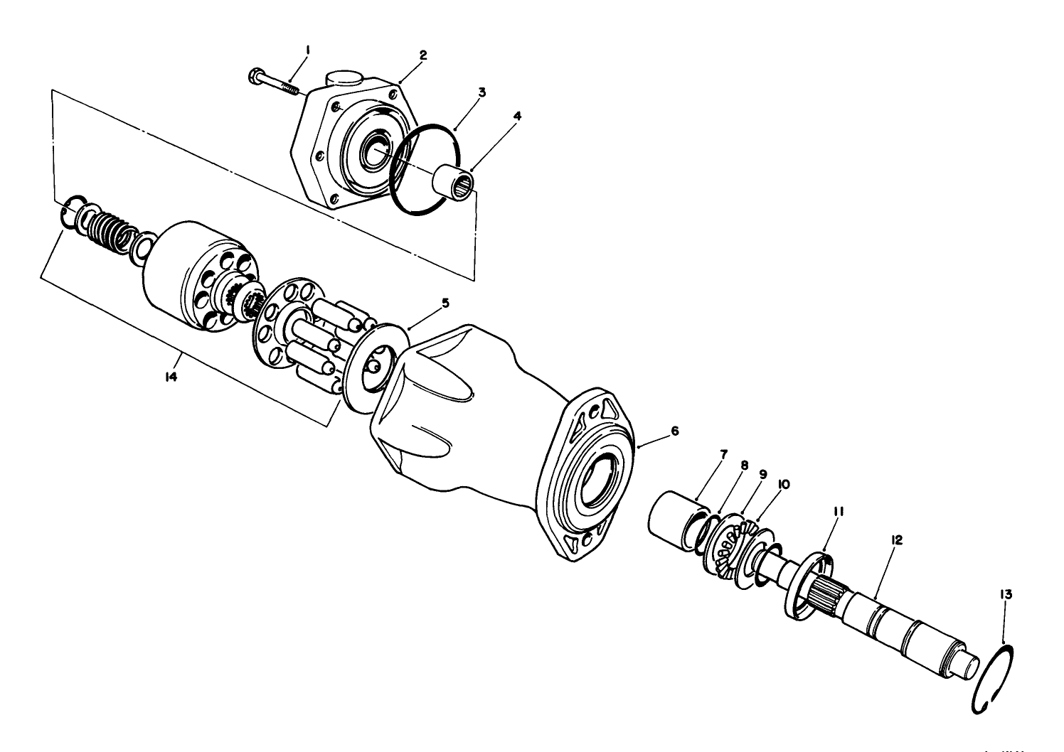 Hydraulic Motor No. 76-6580 (model No. 30455)