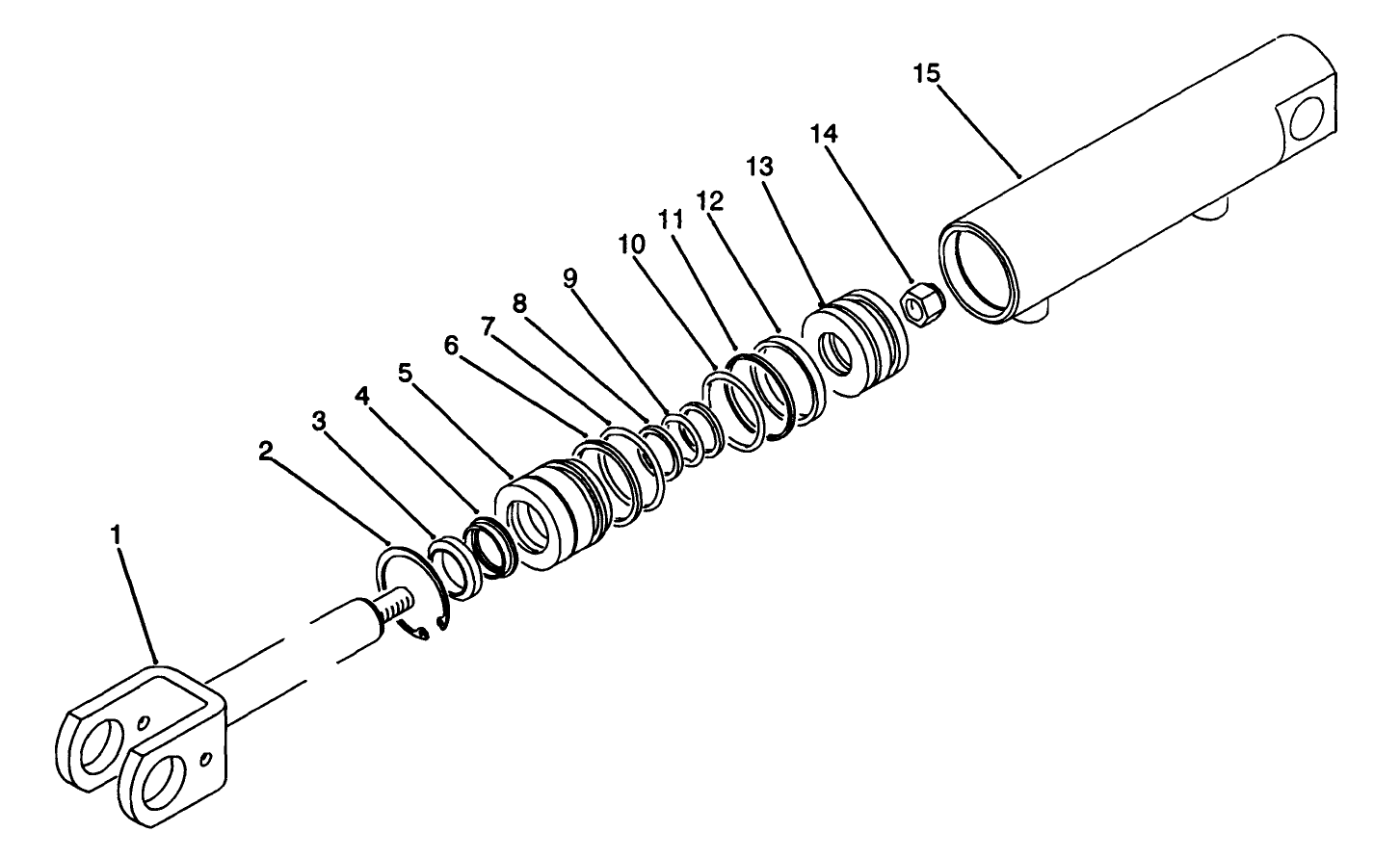 Hydraulic Cylinder No. 86-5580