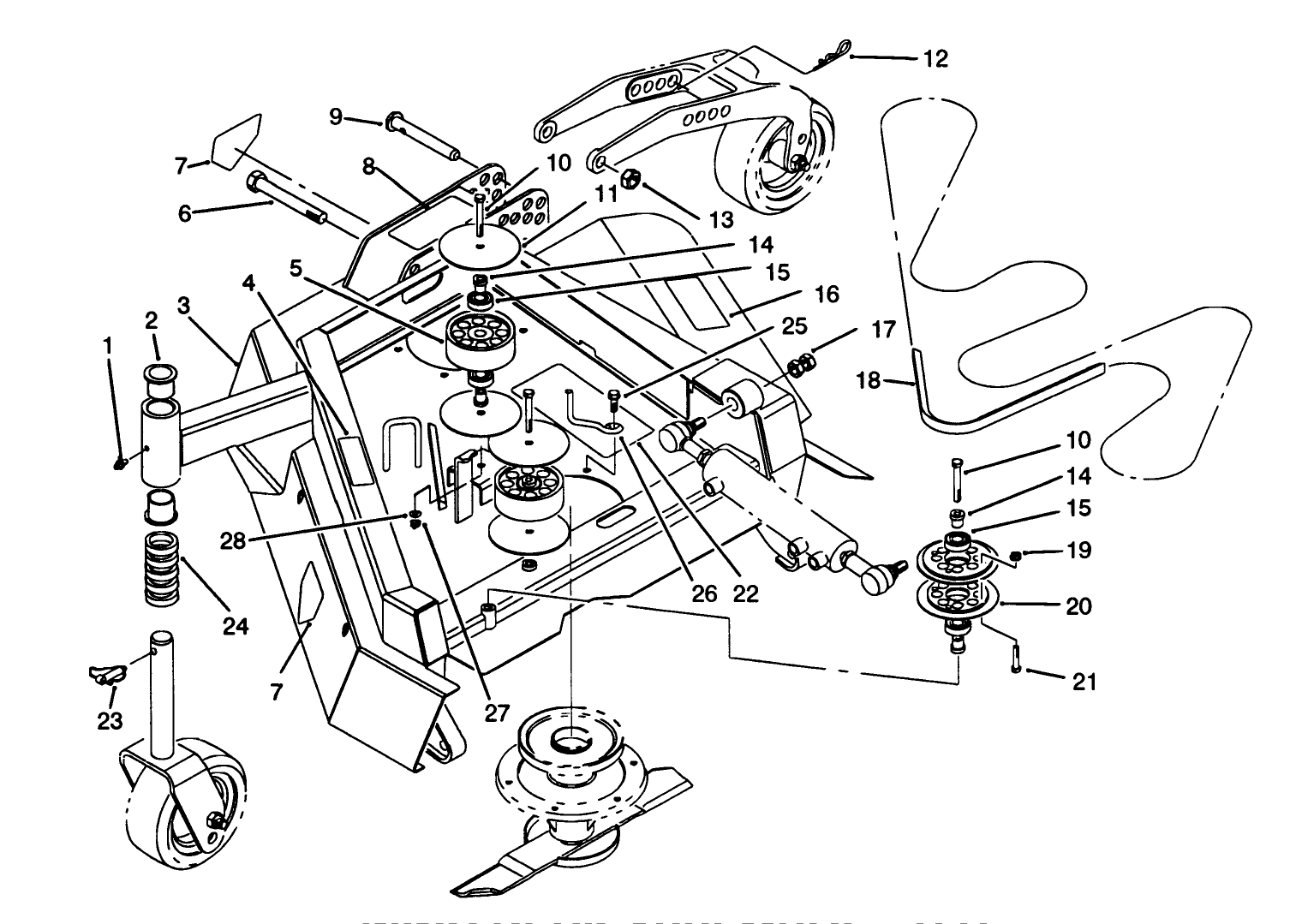 Wing Deck Assembly-R.h.