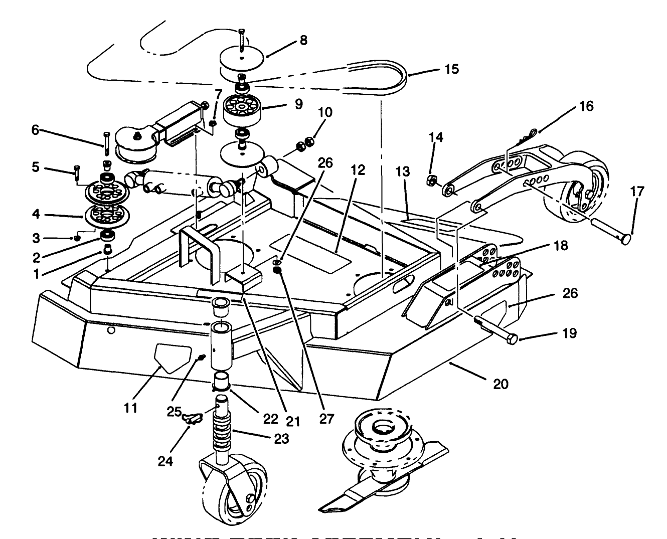 Wing Deck Assembly-L.h.