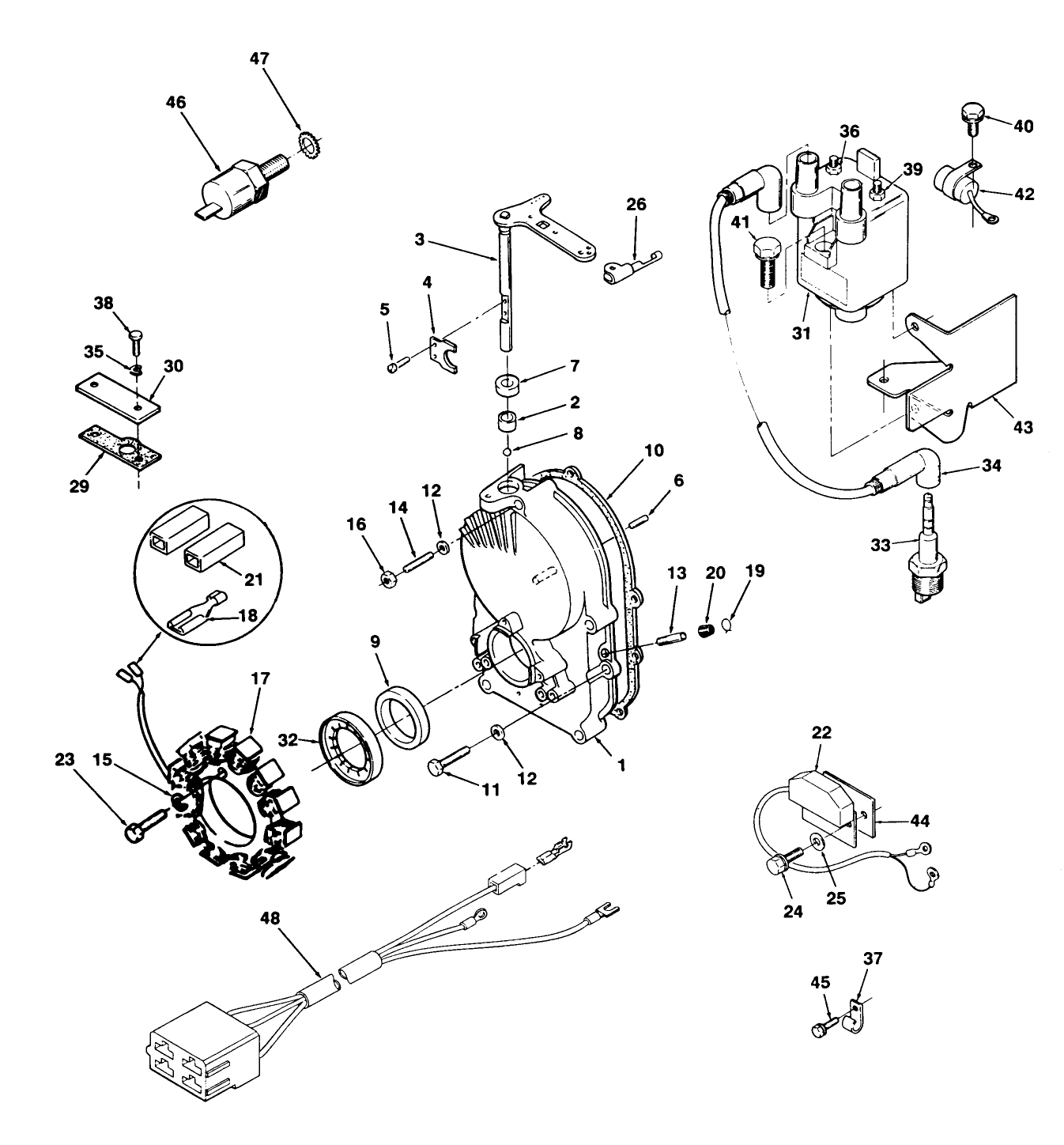 Gearcase And Ignition Controls