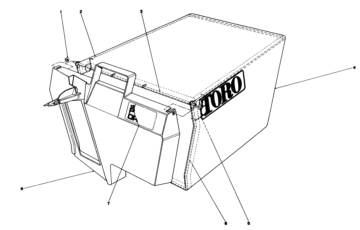 Recycler Bagging Kit Model No. 59174 (continued)(optional)