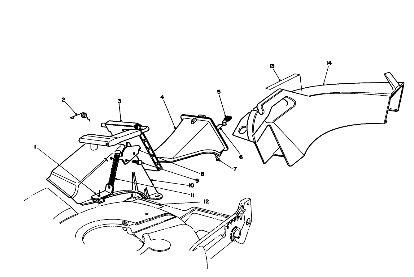 Recycler Side Discharge Kit Model No. 59189 (optlonal)