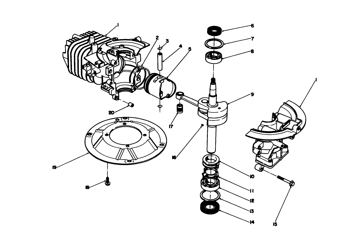 Crankshaft Assembly (engine No. 47pm1-2)