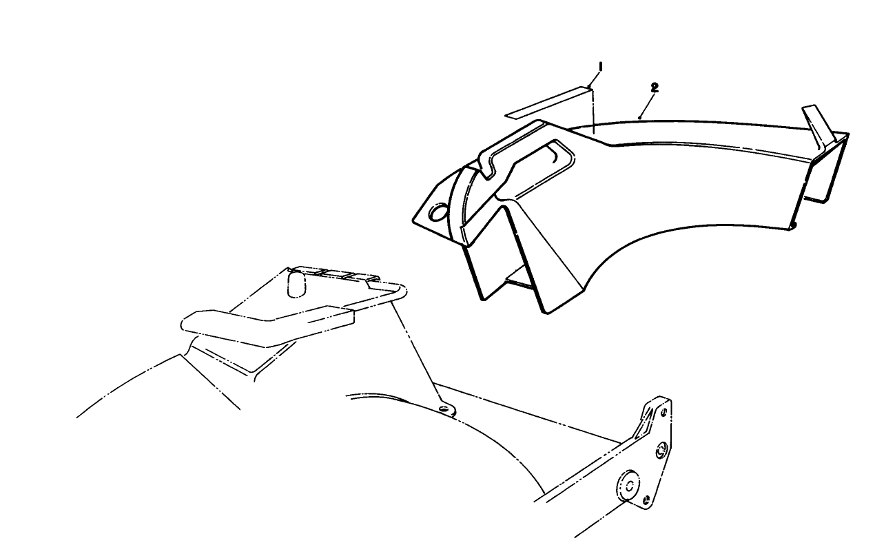 Side Discharge Chute Model No. 59168 (optional)