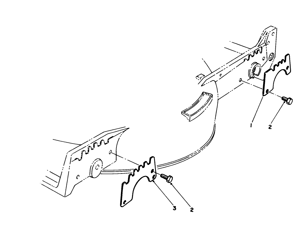 Wear Plate Model No. 49-4080 (optional)