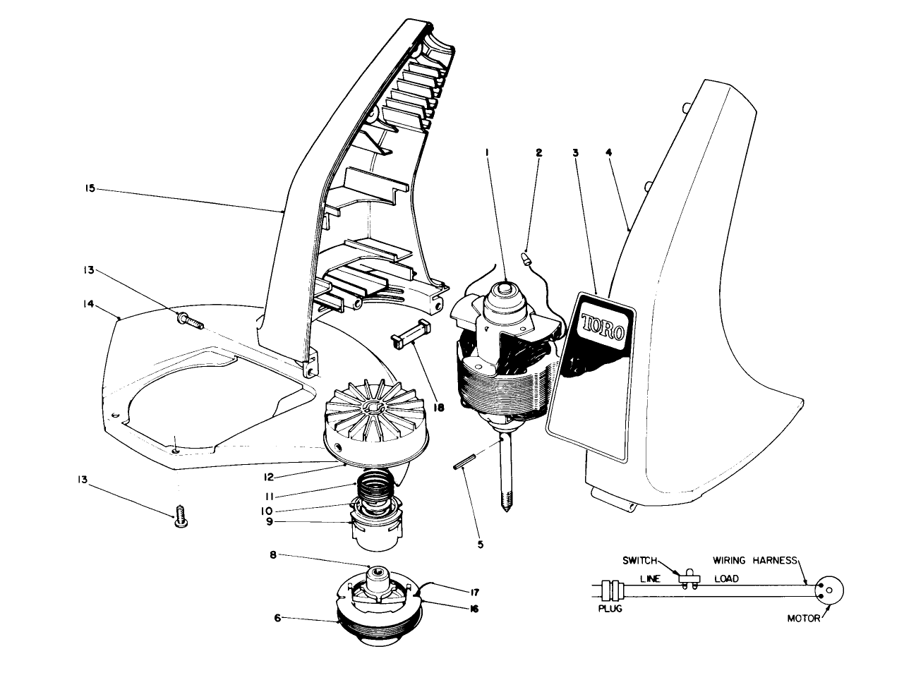 Motor And Housing Assembly