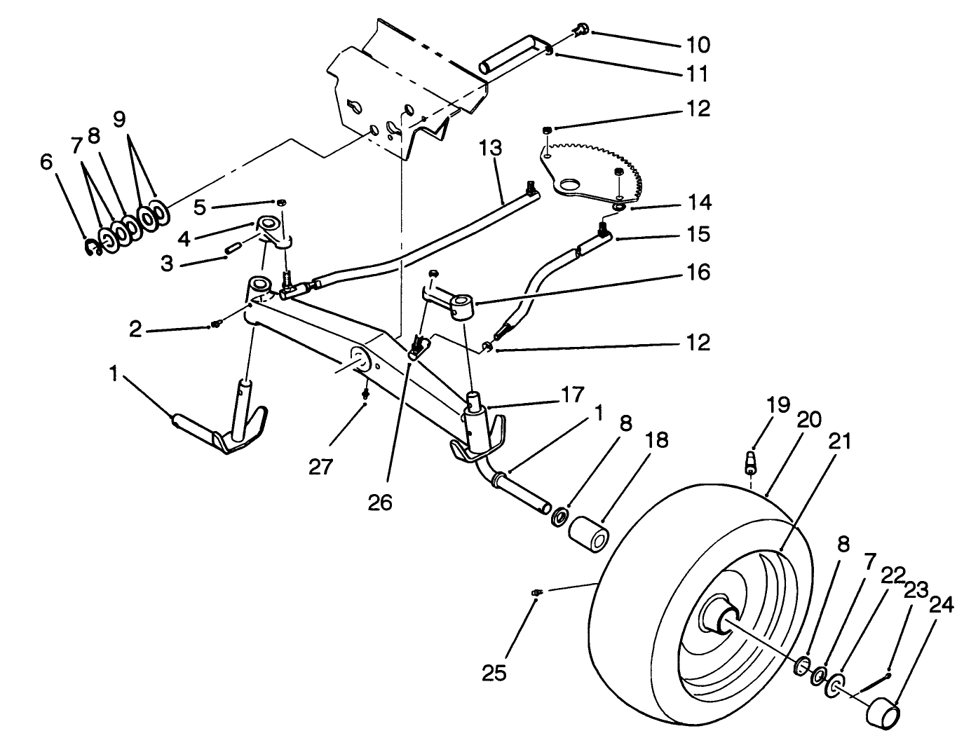 Front Axle Assembly