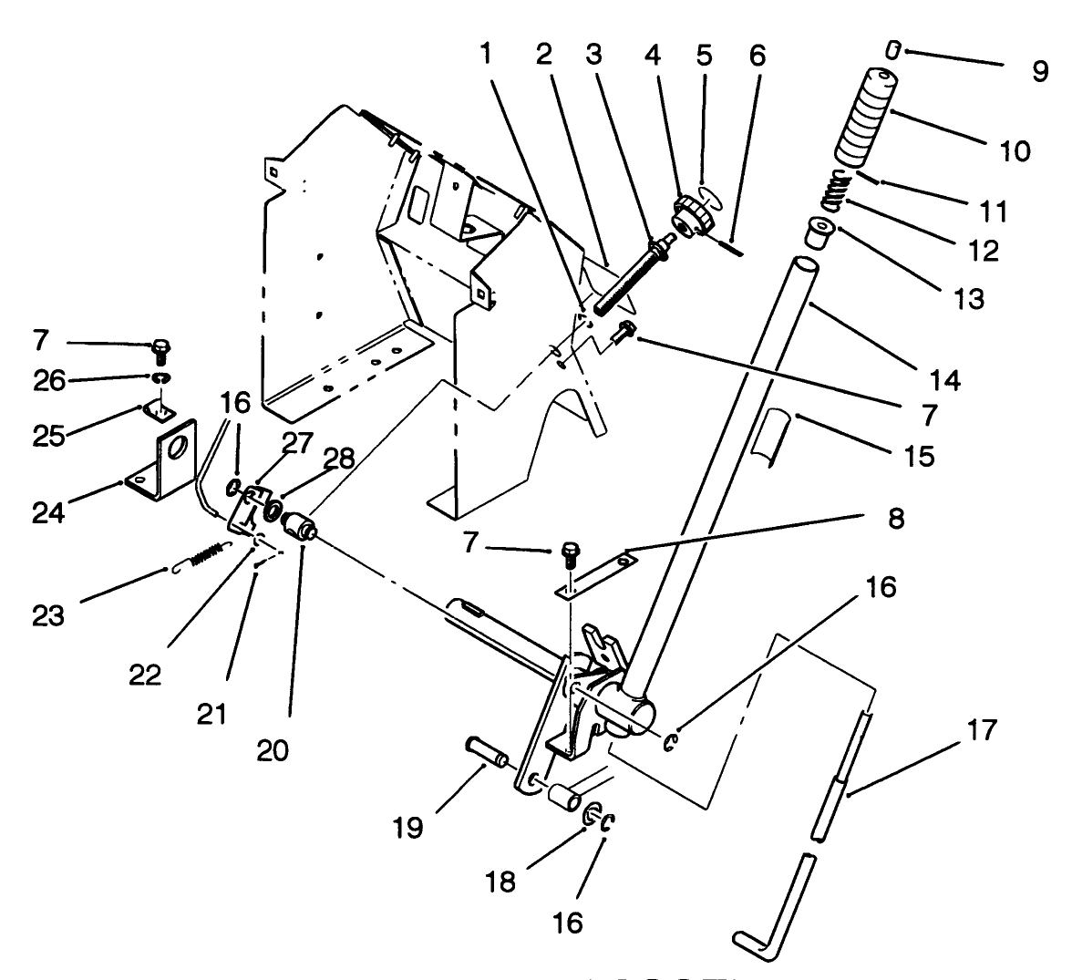 Lift Bar Linkage Assembly