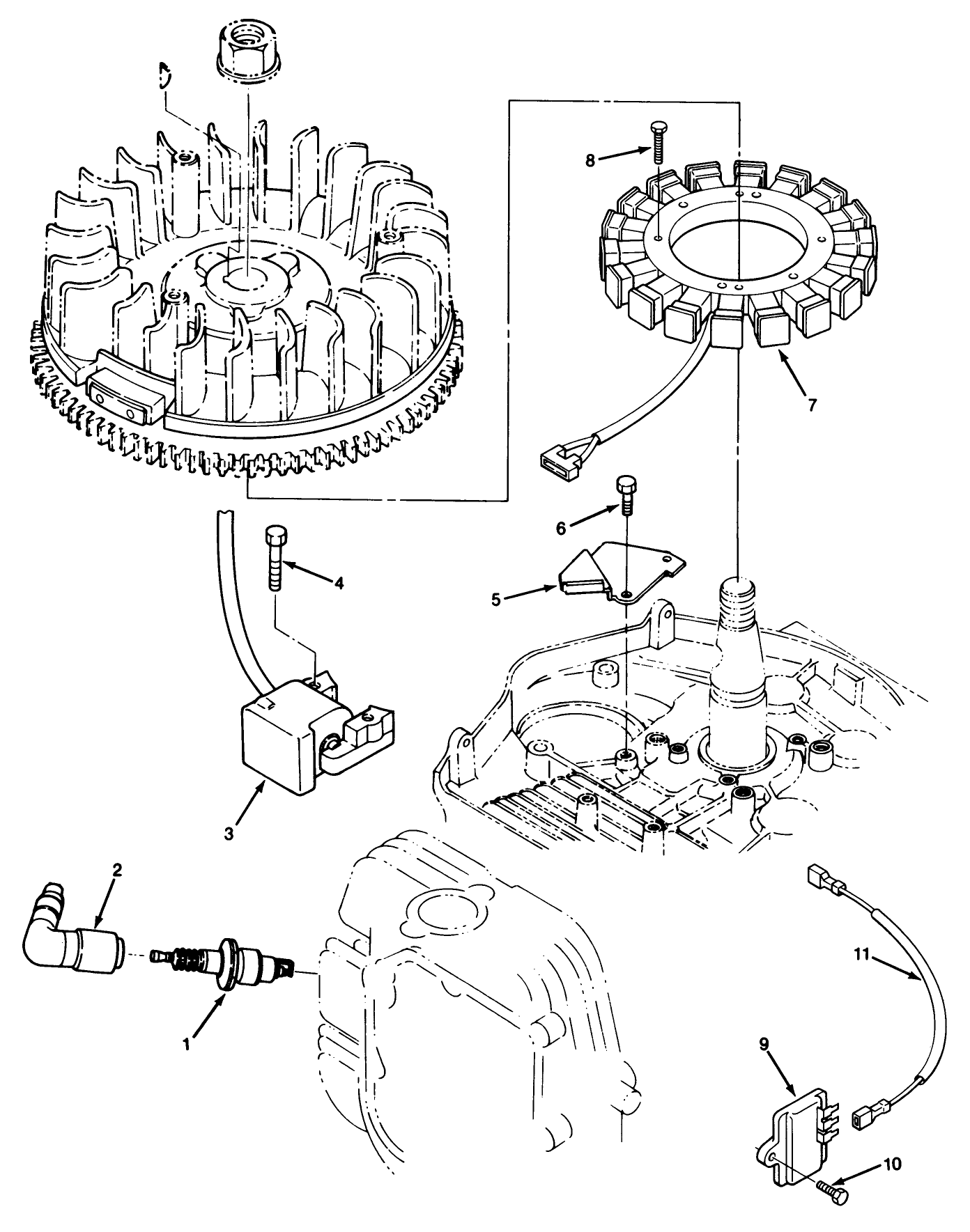 14hp Engine Ignition Assembly