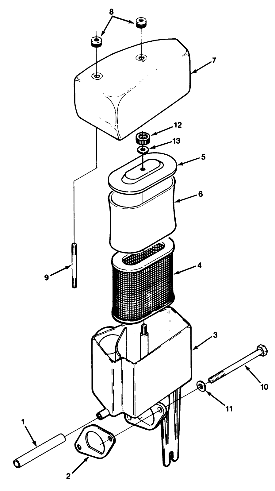14hp Engine Air Cleaner Assembly