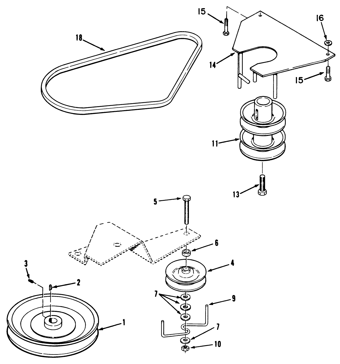 Drive Belt & Pulley Assembly
