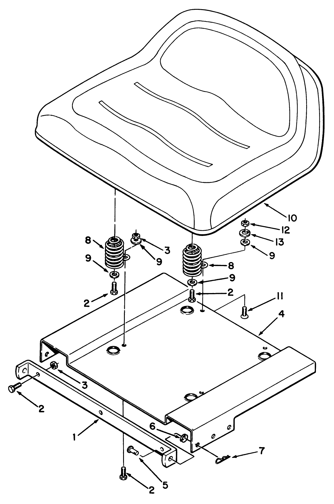 Seat & Suspension Assembly