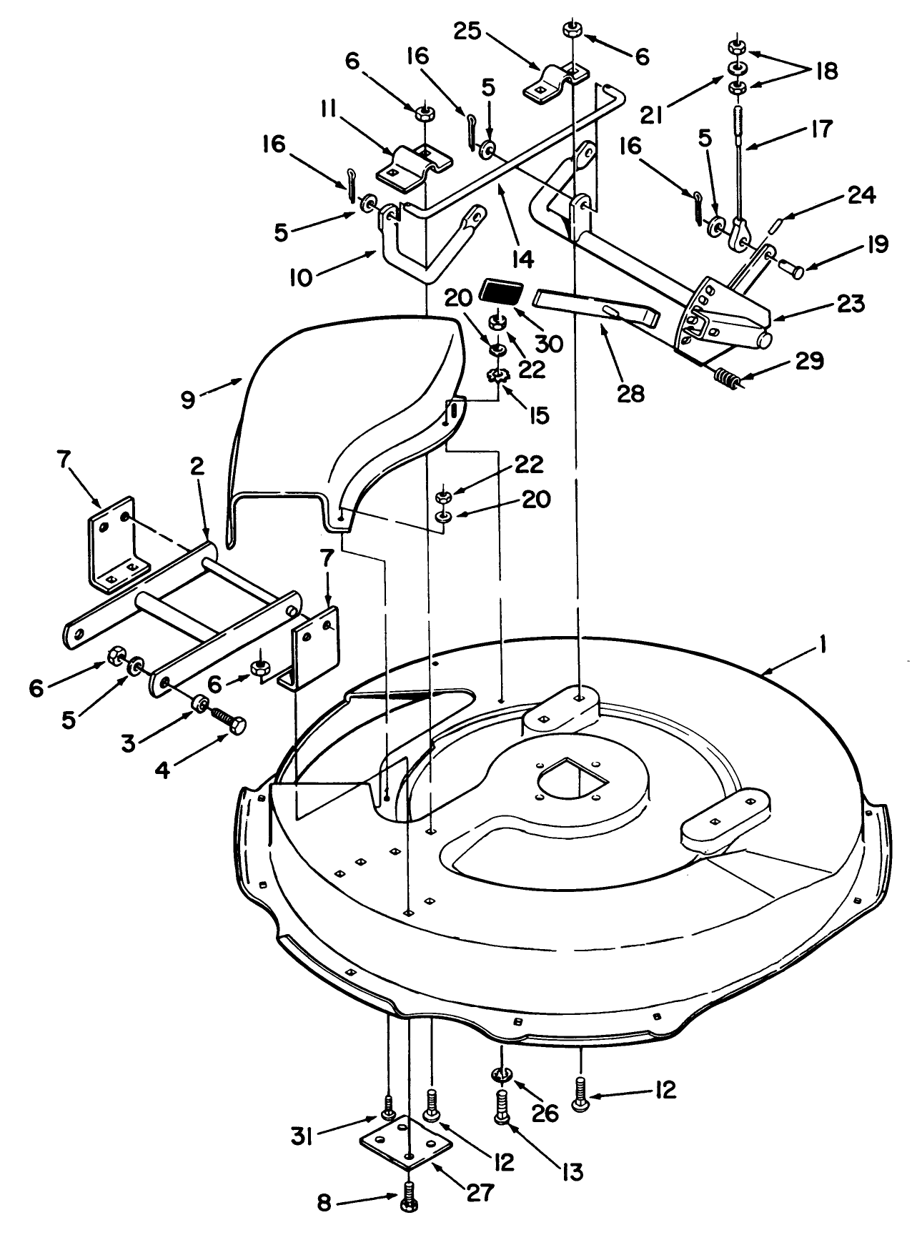 Mower Deck & Front Mount