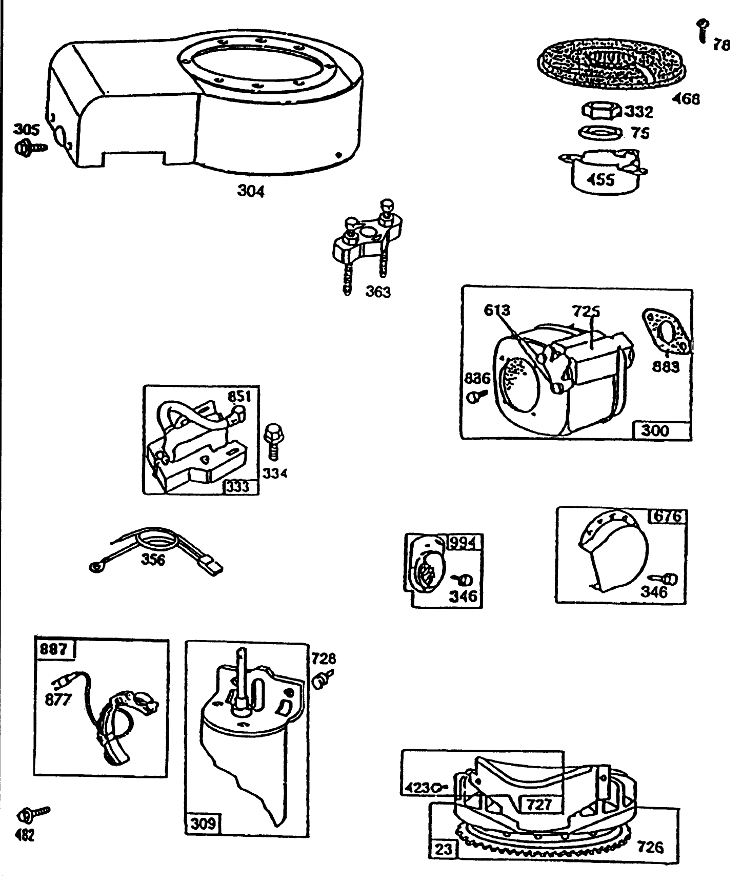 Briggs & Stratton Model 257707-0127-01