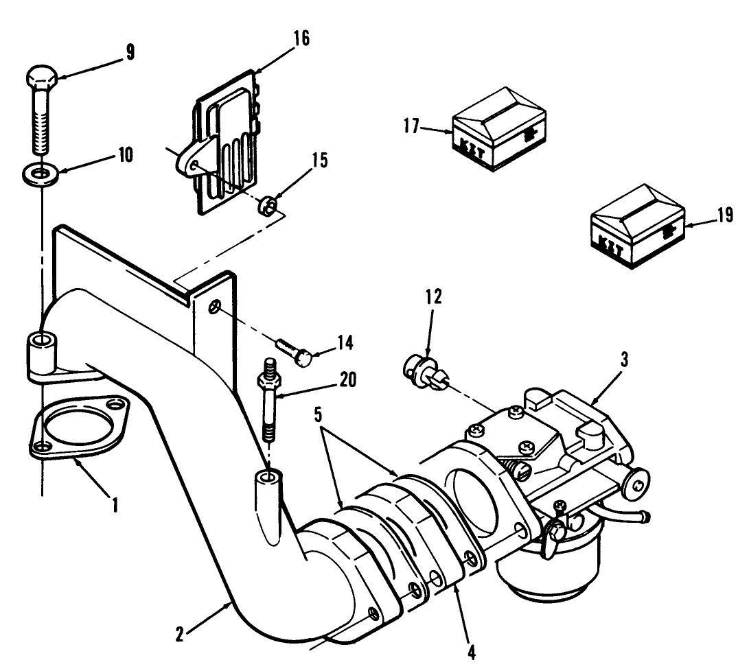 12.5hp Engine Carburetor Assembly