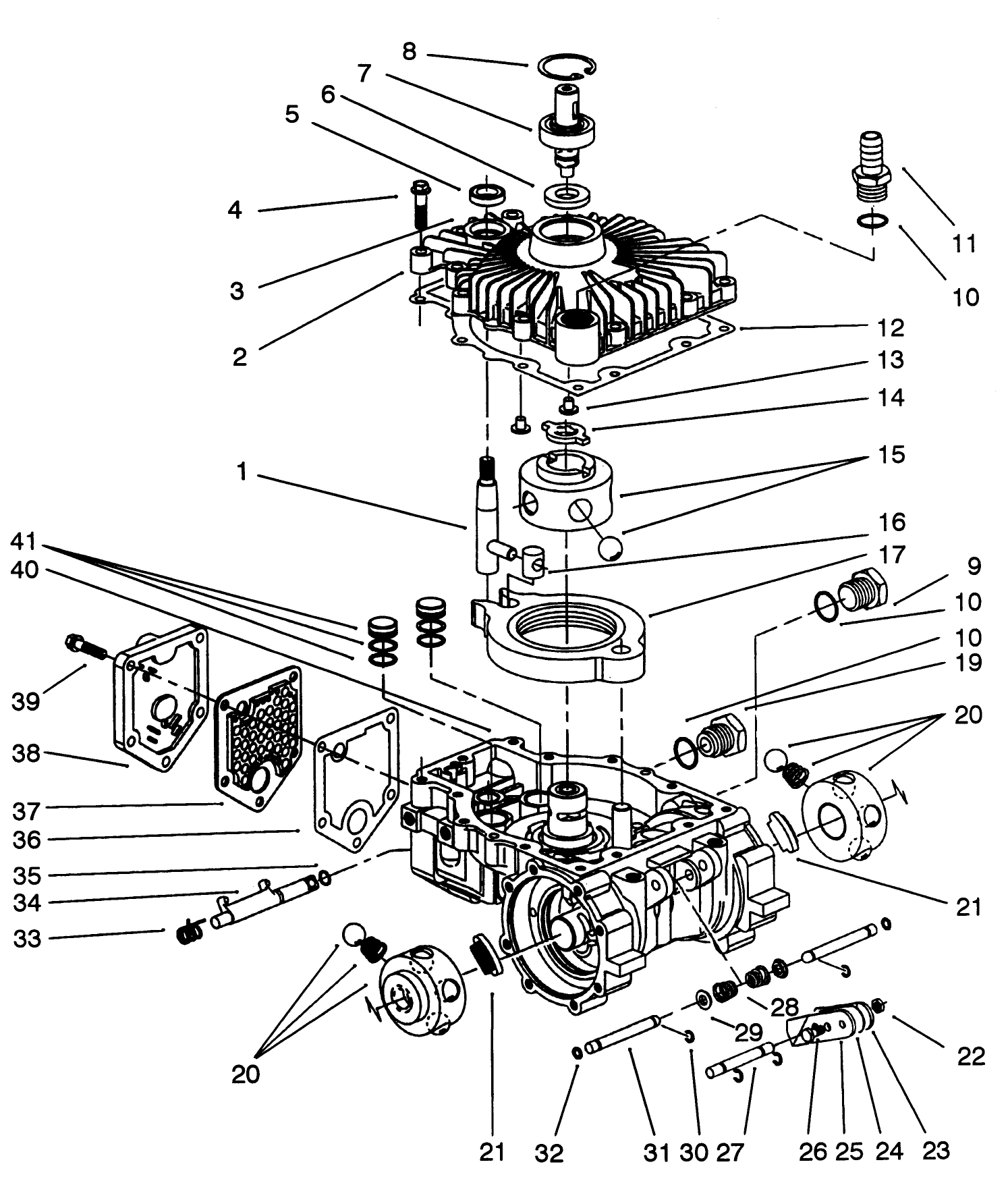 Transmission Eaton Model 751-042