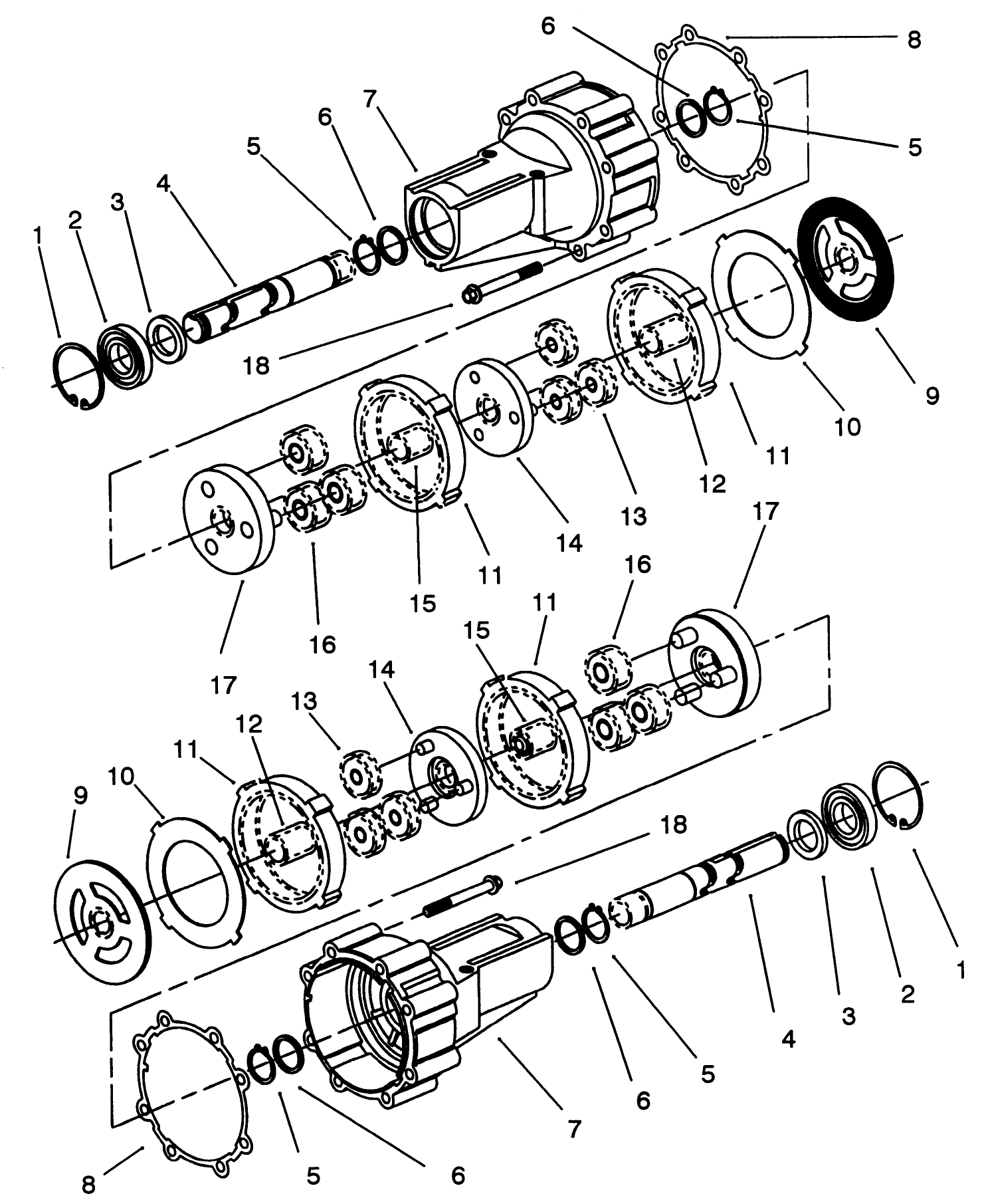 Transmission Eaton Model 751-042