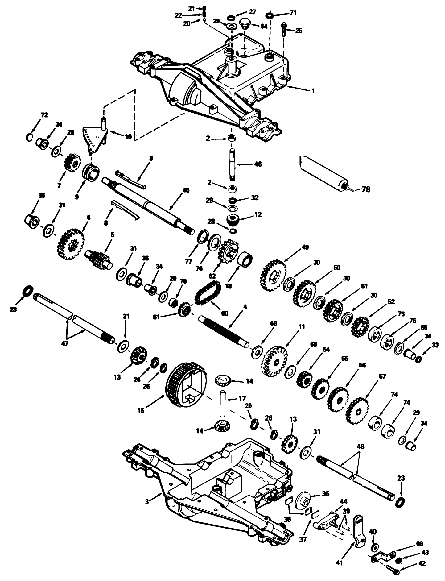 Peerlees Transmission Peerless Model No. 930-020 (210-5 & 212-5)