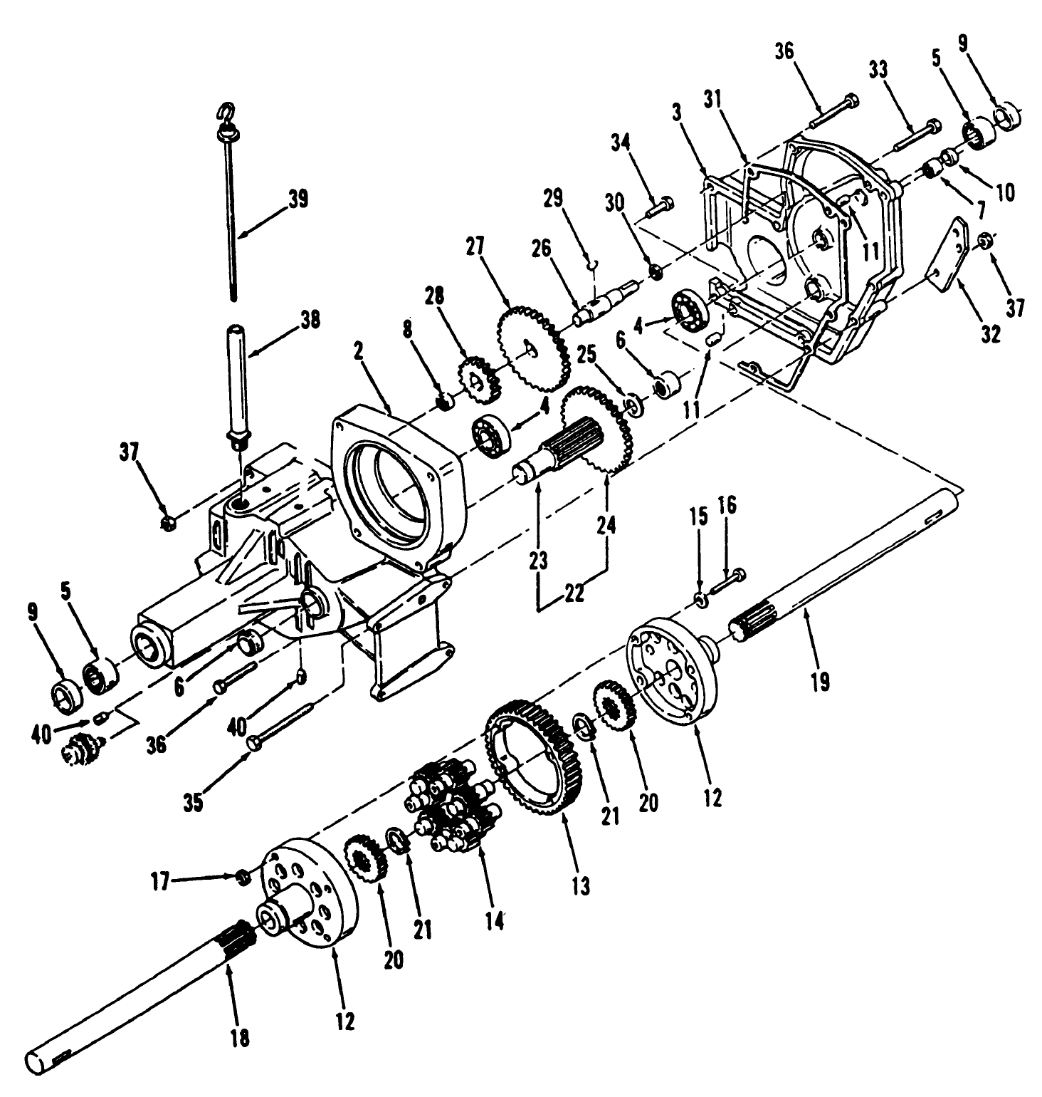 Transaxle 312-H, 416-H