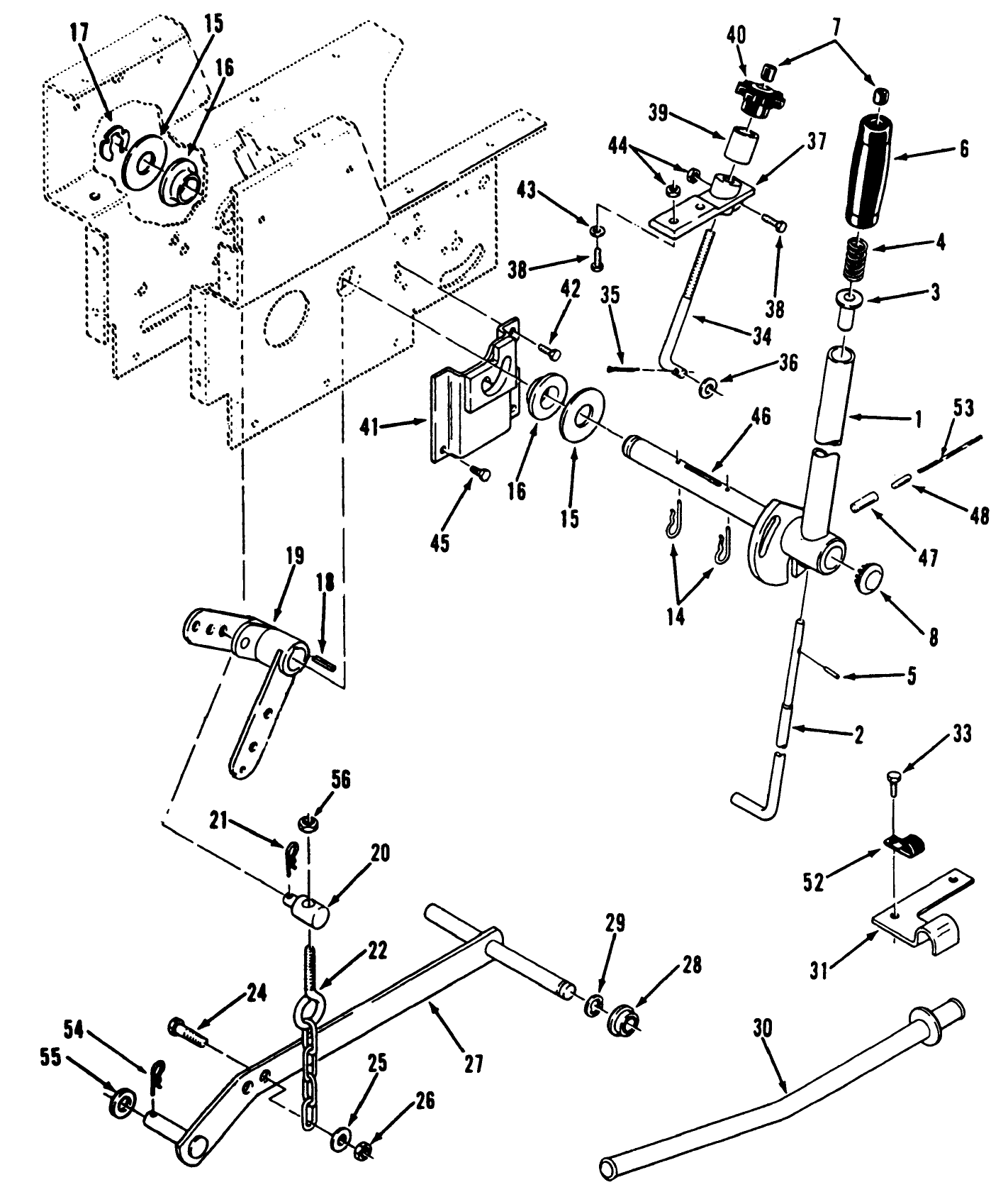 Manual Lift Linkage