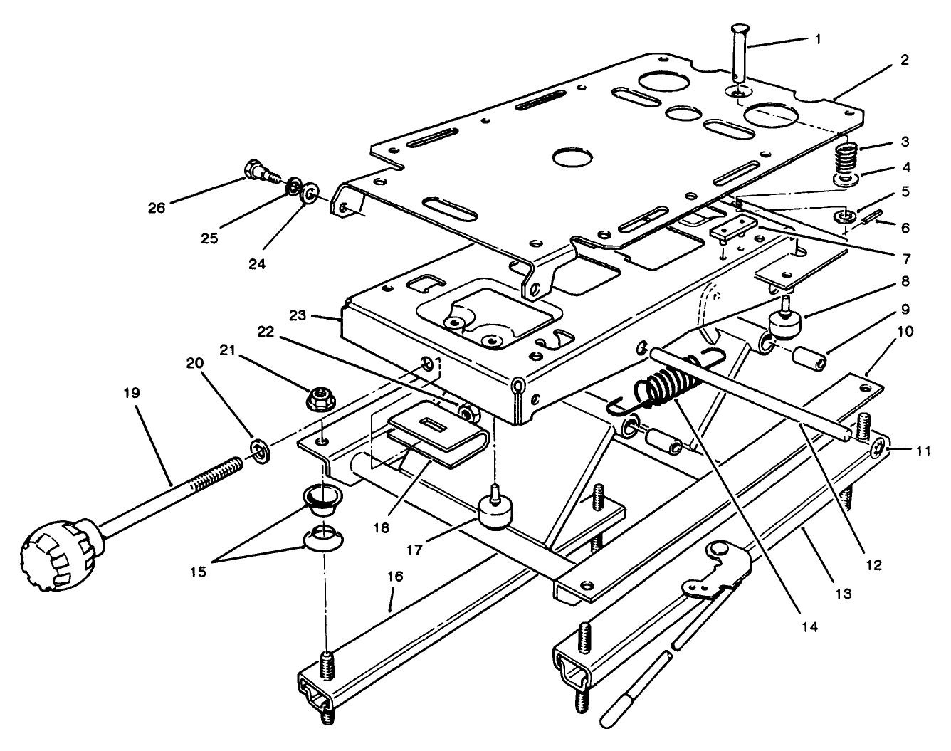 Seat Suspension Assembly
