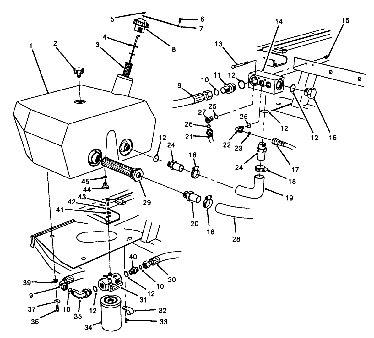 Hydraulic Reservoir Assembly