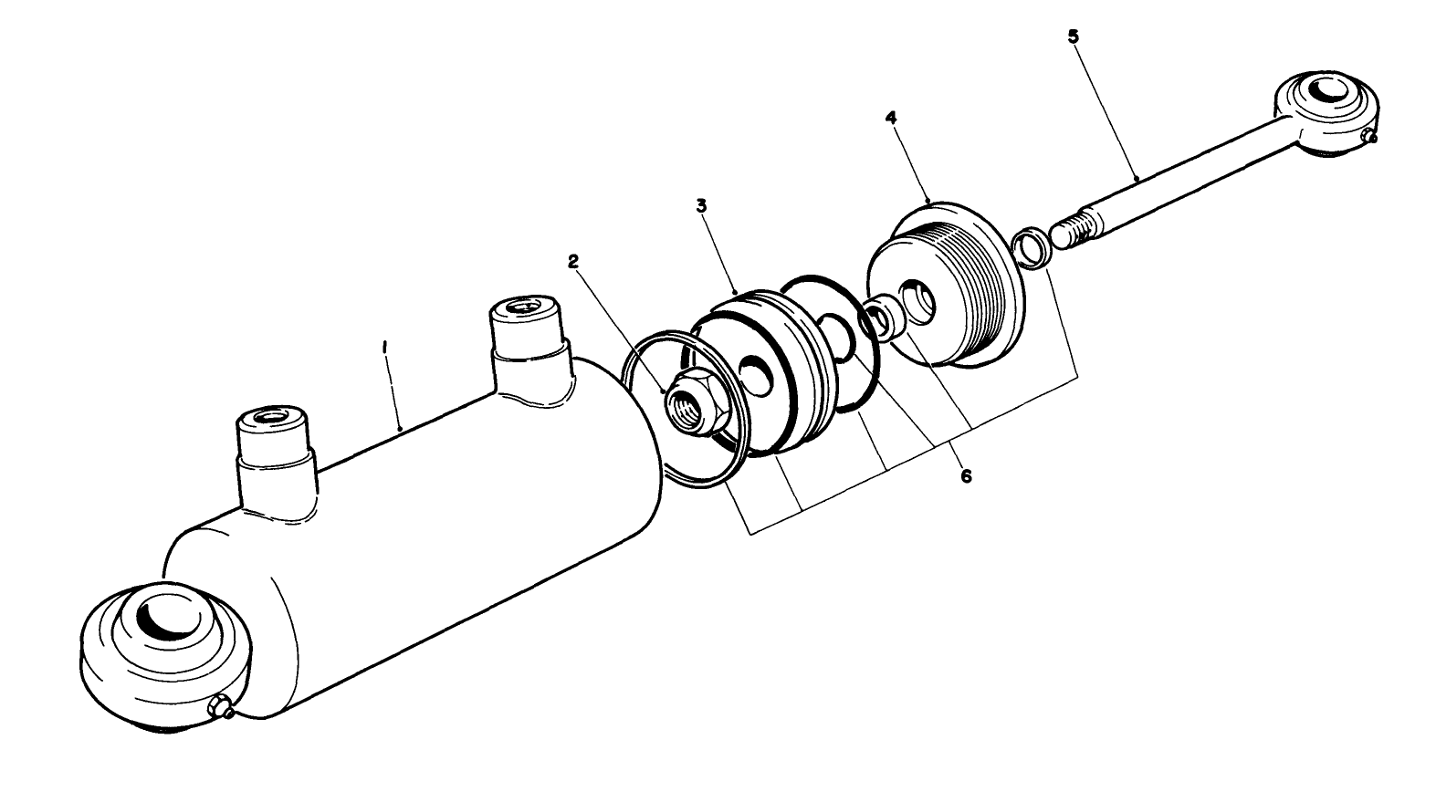 Hydraulic Cylinder No. 75-1200