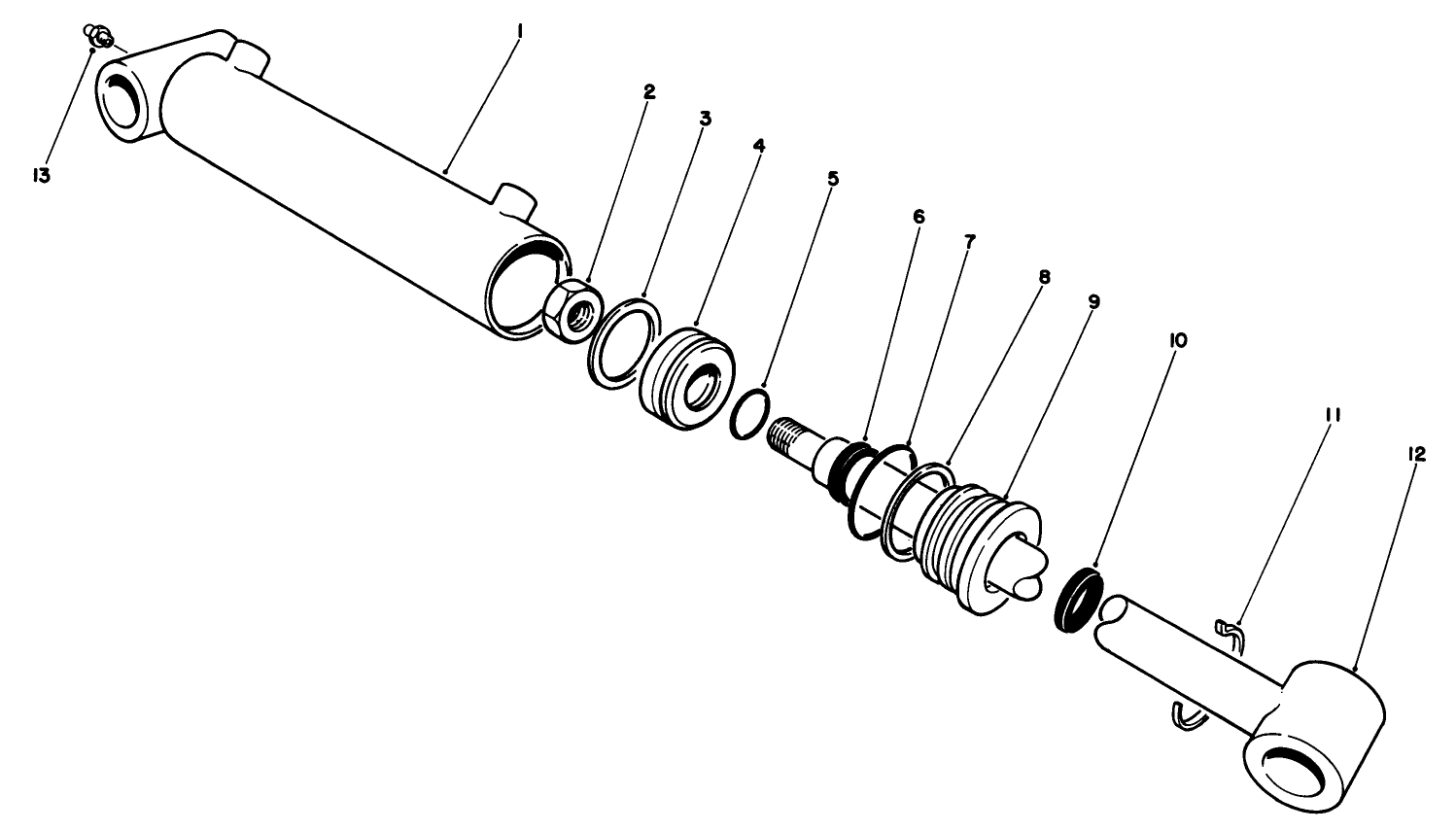 Hydraulic Cylinder No. 85-9880
