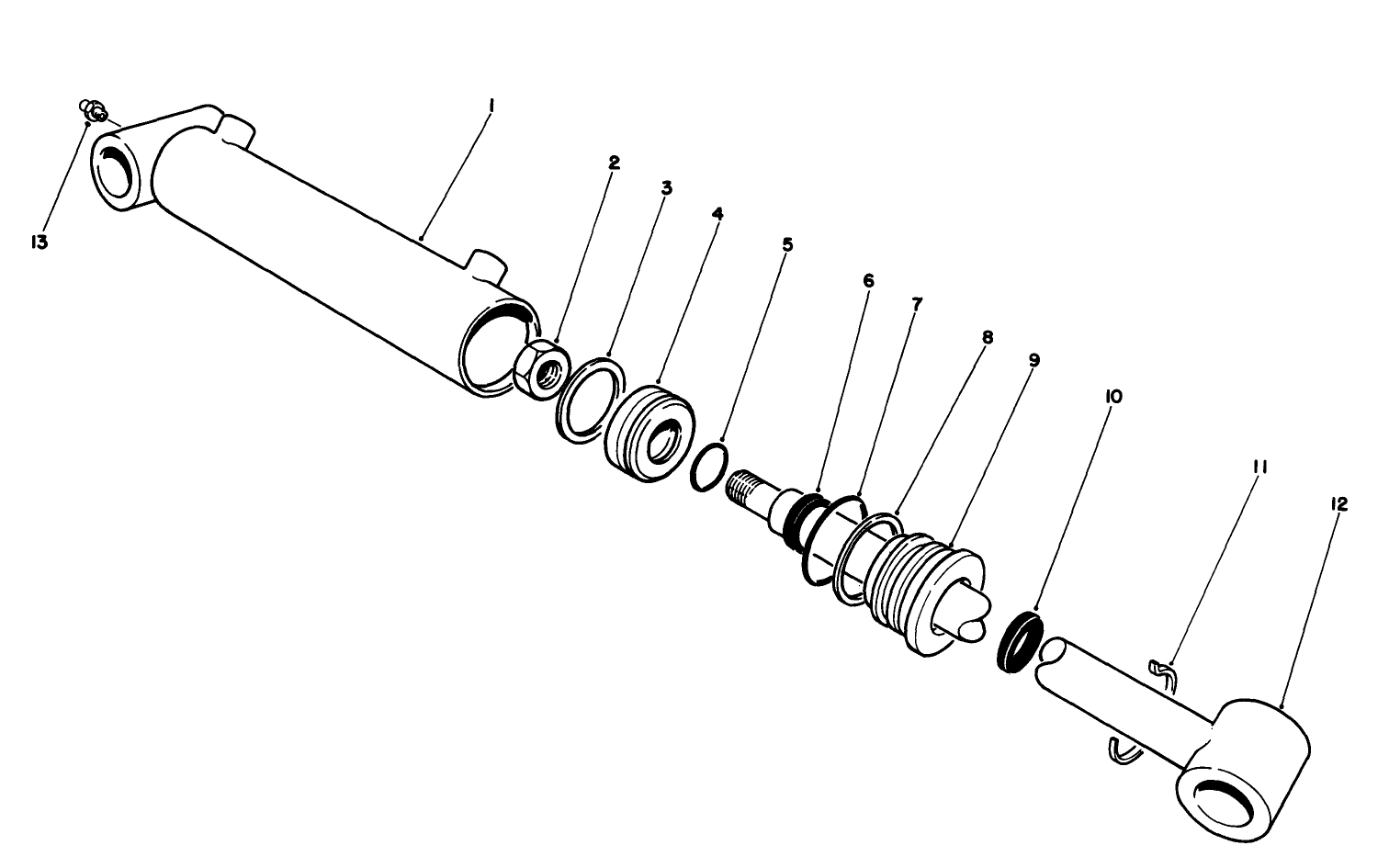 Hydraulic Cylinder No. 83-7480