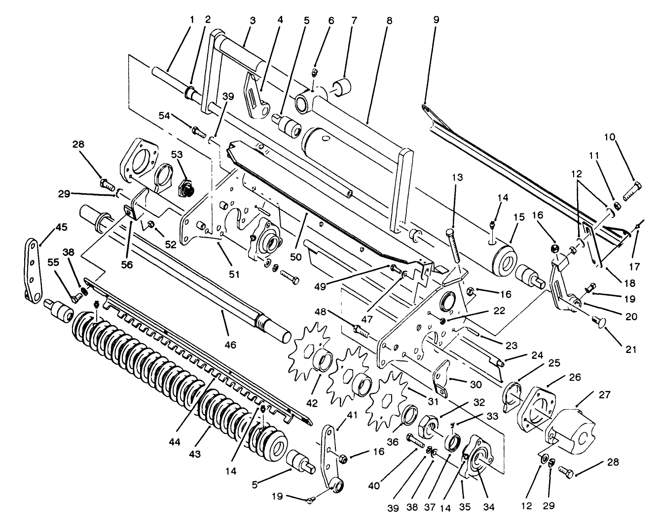 Dethatcher Assembly Model No. 03516 (optional)