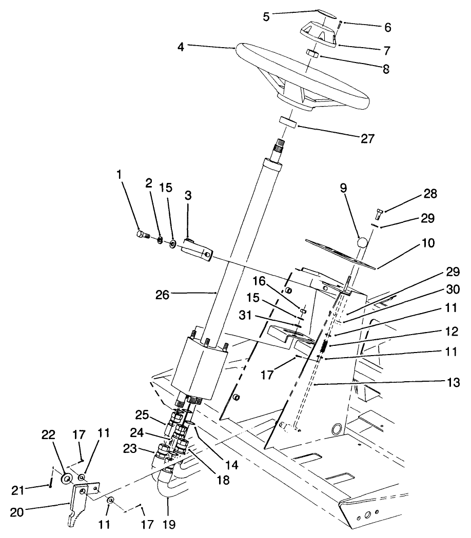 Steering Tower Assembly