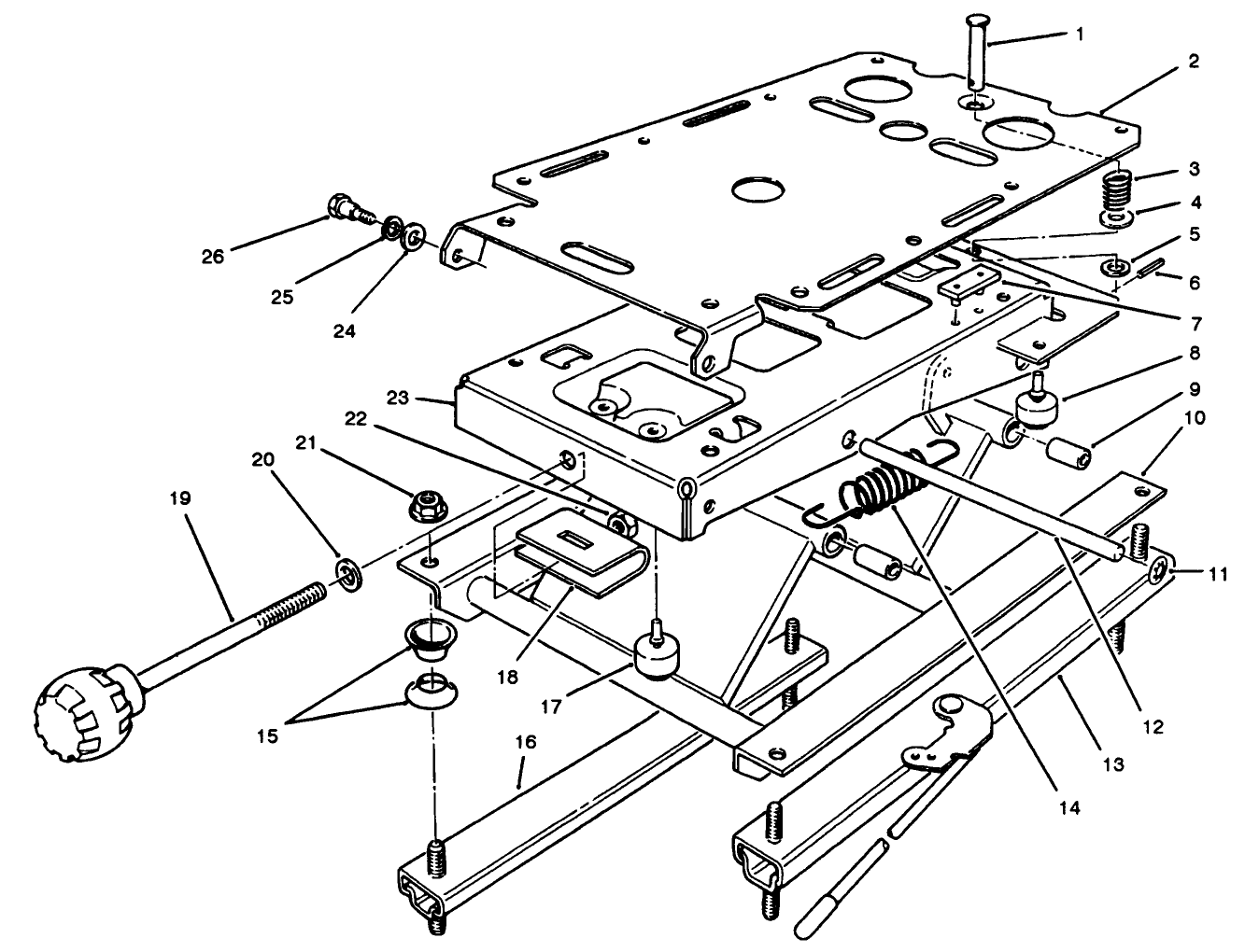 Seat Suspension Assembly