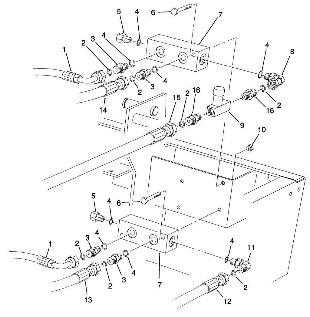 Rear Hydraulic Manifolds